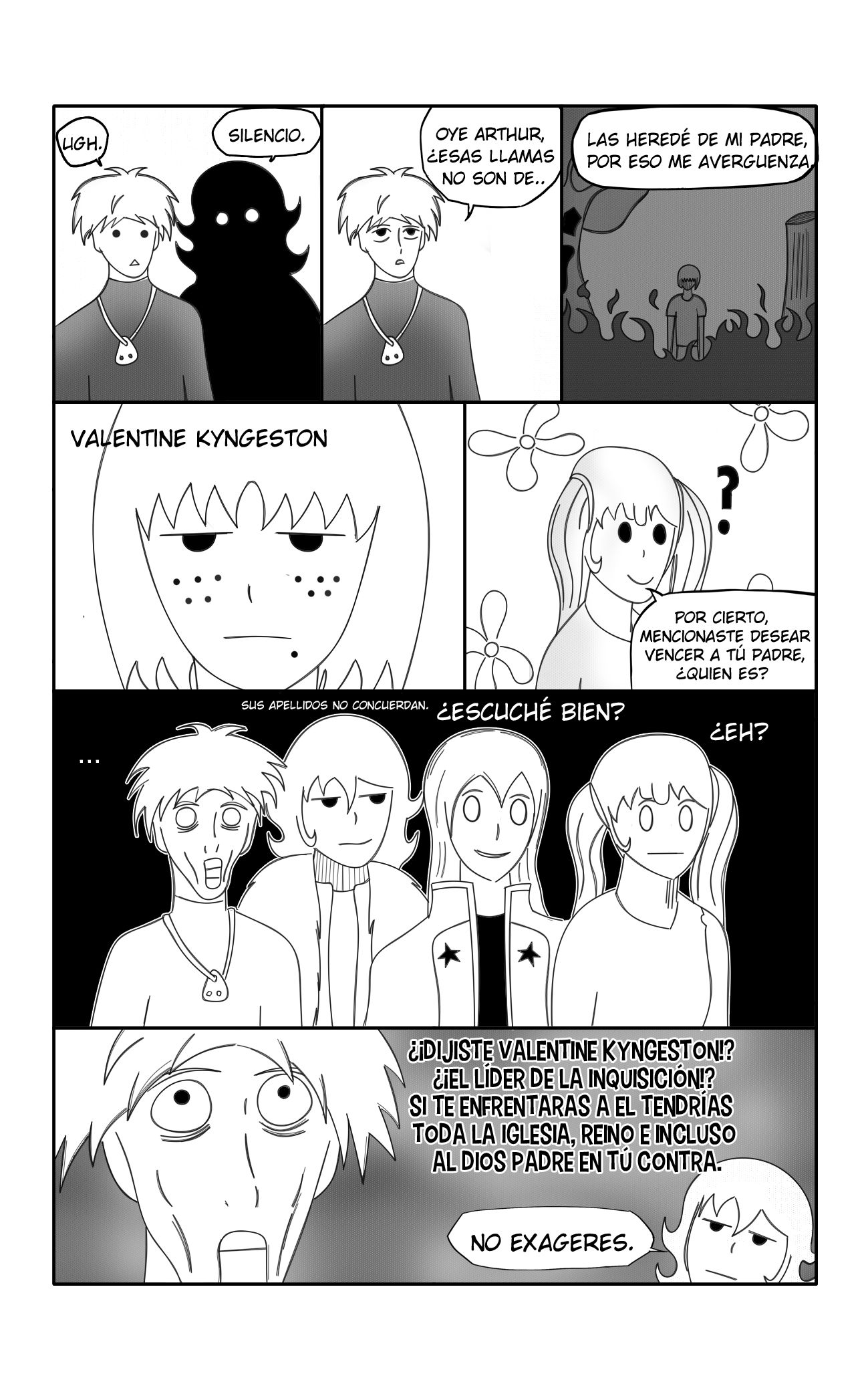 Bravery in the Depths Una historia del pasado 第3页