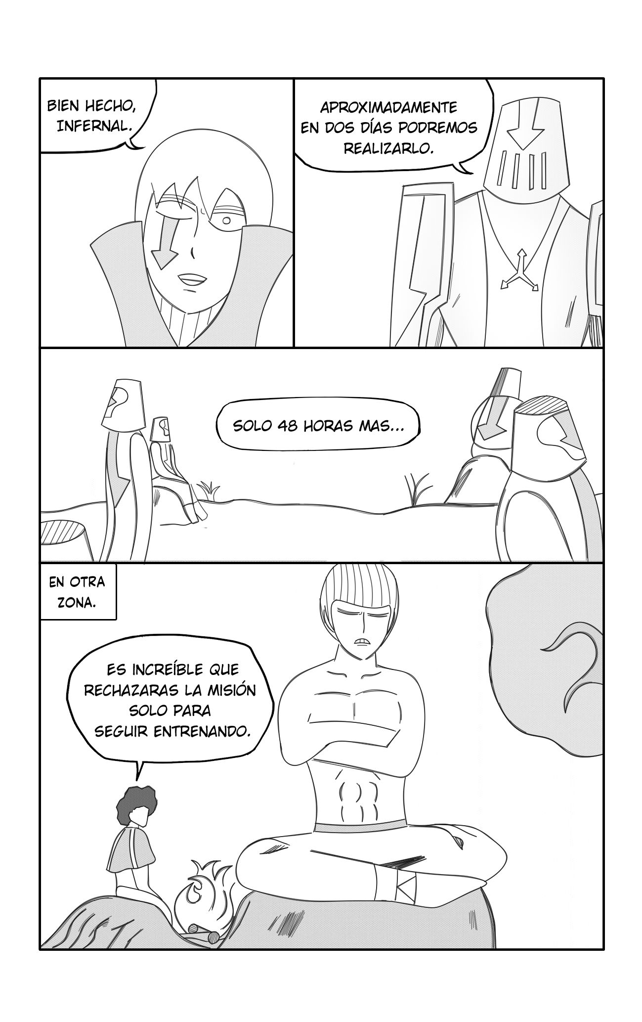 Bravery in the Depths Una historia del pasado 第5页
