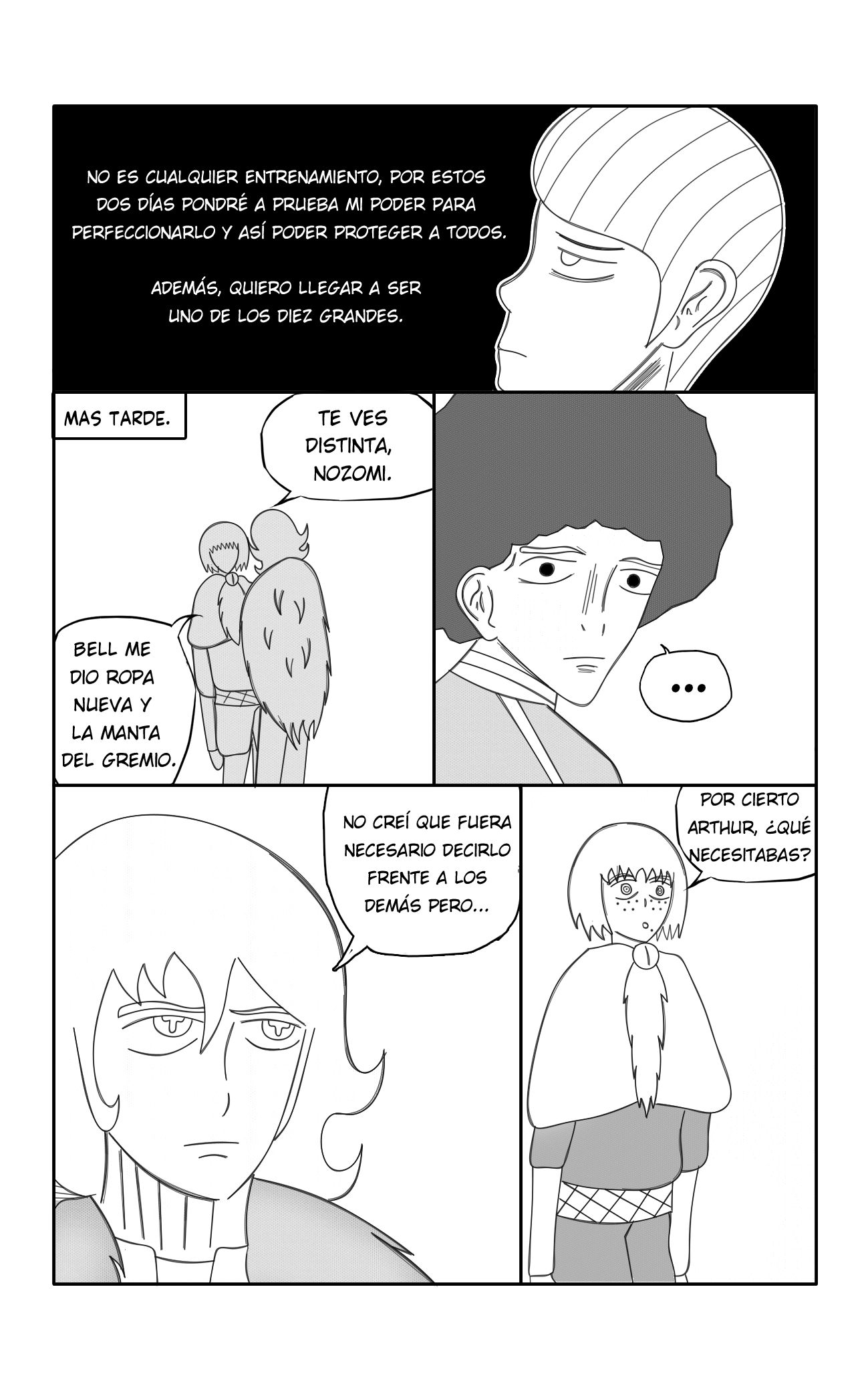 Bravery in the Depths Una historia del pasado 第6页