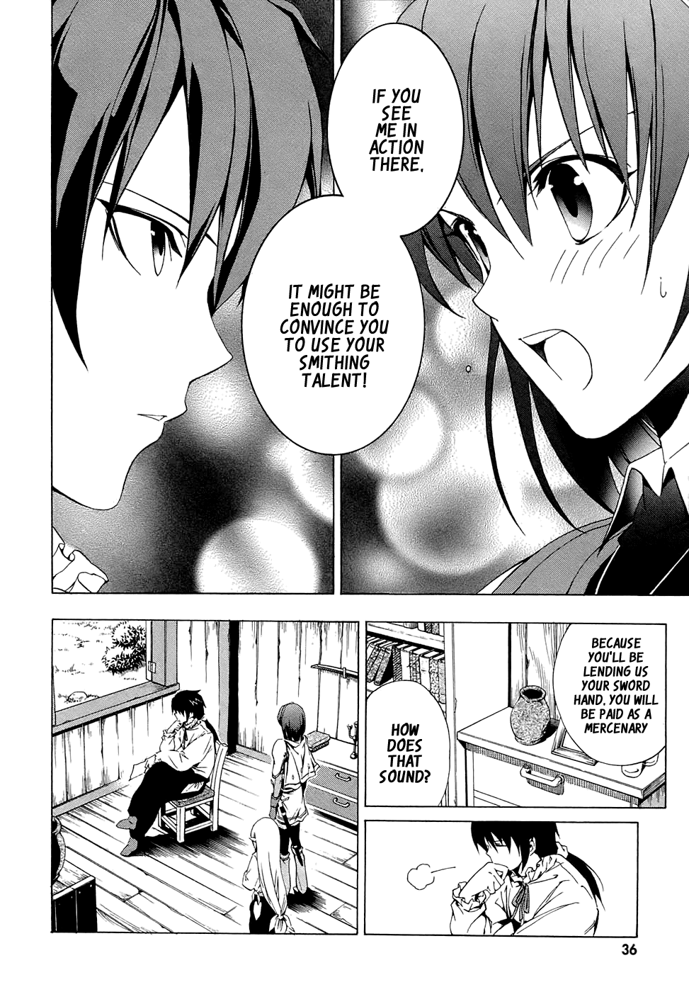 Seiken no Blacksmith Knight (1) 第12页