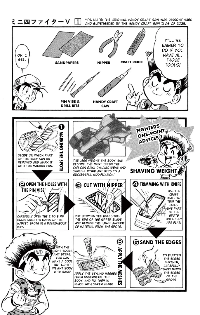 Mini-4WD Fighter V Create Your Own Dream Car! 第9页