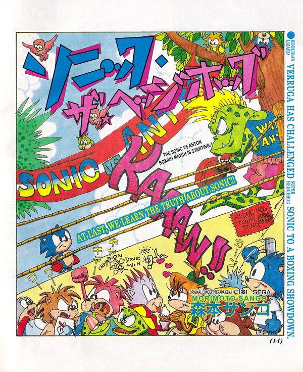 Sonic the Hedgehog At Last, We Learn the Truth About Sonic!! 第1页