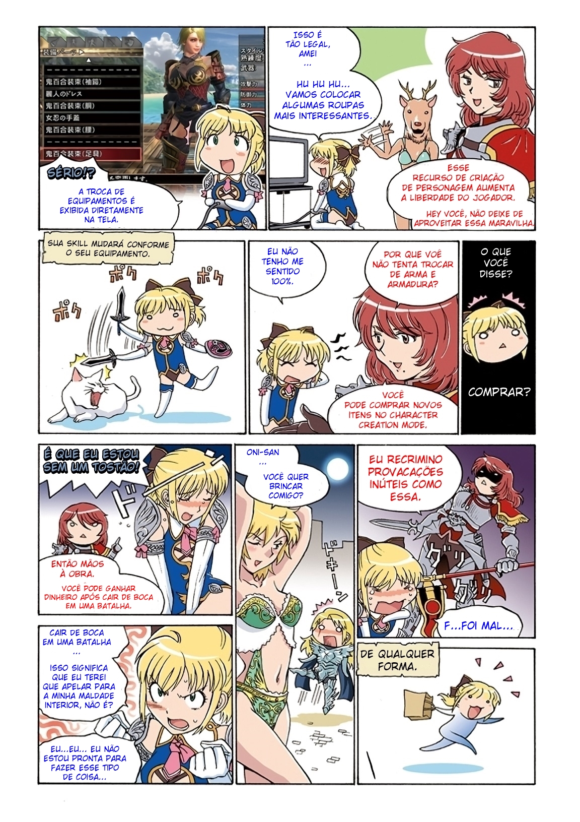 Soul Calibur Dojo Customização 第4页