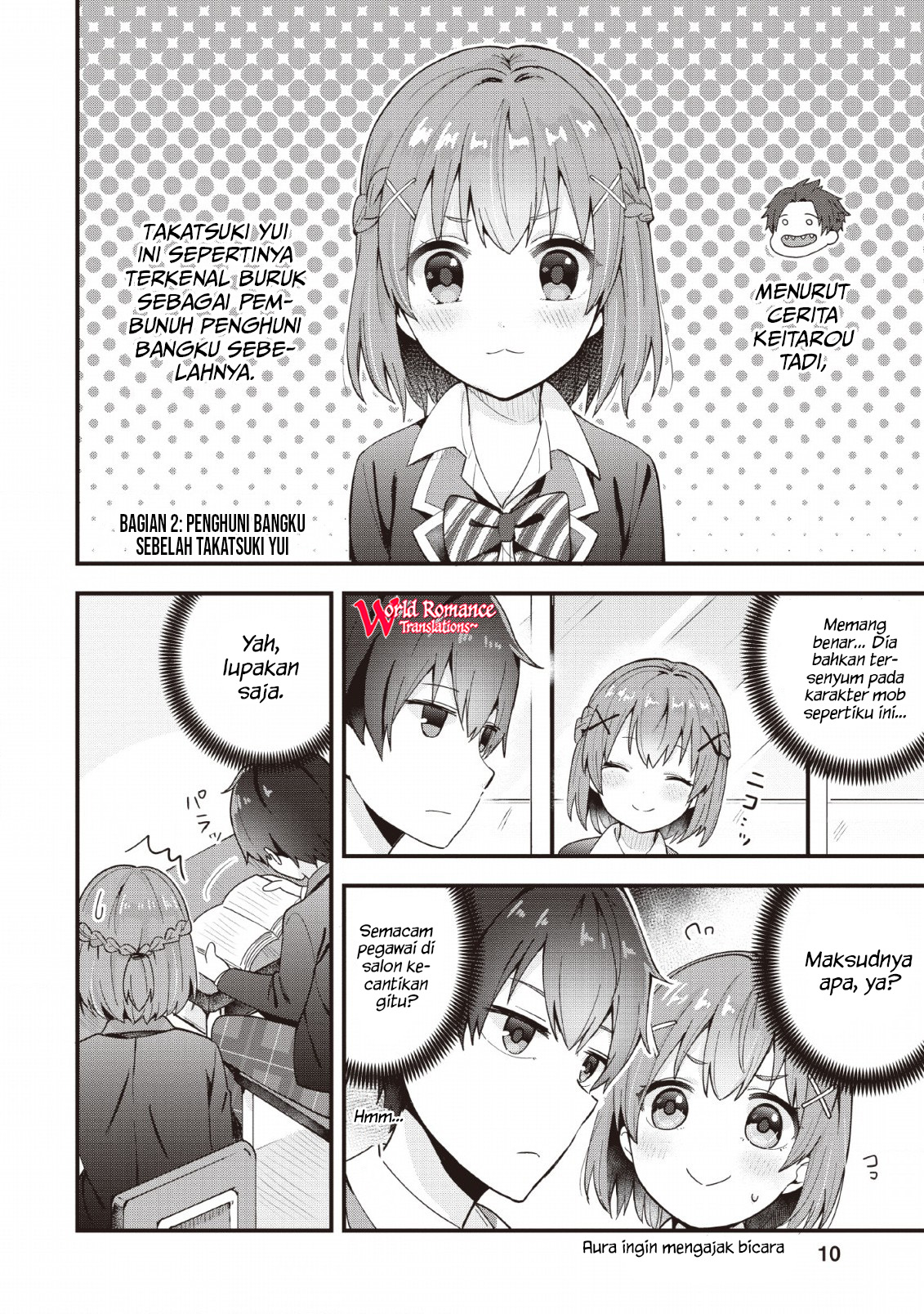 Tonari no Seki ni Natta Bishoujo ga Horesaseyou to Karakattekuru ga Itsunomanika Kaeriuchi ni Shiteita Vol. 1 Ch. 1 第10页