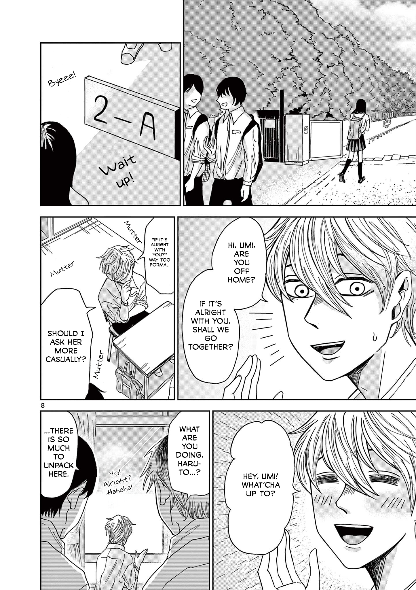 Kimi no Kiss Ga Naiteiru The Hunter and the Hunted 第8页