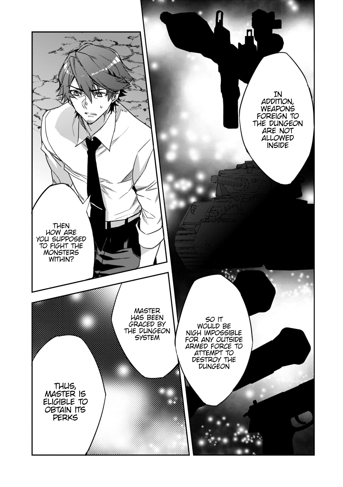 Dungeon Busters ~Chuunen Otoko desu ga Niwa ni Dungeon ga Shutsugen shita node Sekai wo Sukuimasu~ Vol. 1 Ch. 2 第12页