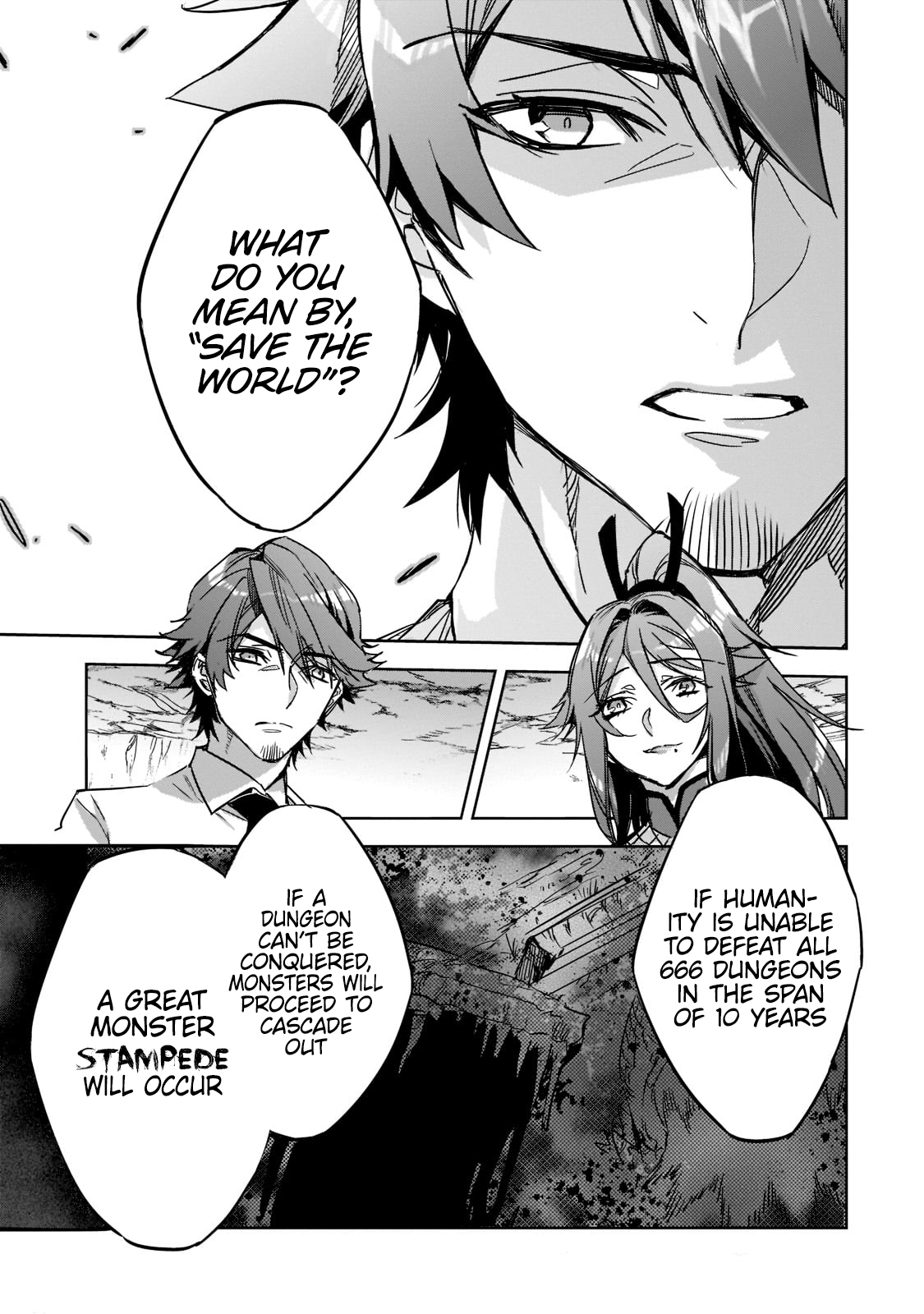 Dungeon Busters ~Chuunen Otoko desu ga Niwa ni Dungeon ga Shutsugen shita node Sekai wo Sukuimasu~ Vol. 1 Ch. 2 第36页