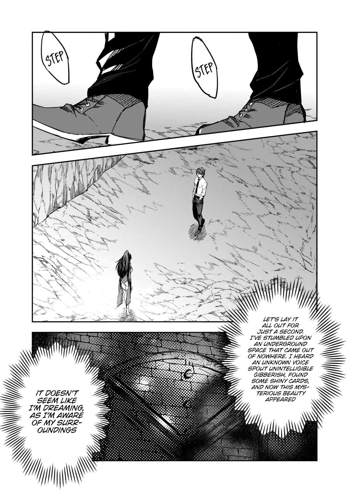 Dungeon Busters ~Chuunen Otoko desu ga Niwa ni Dungeon ga Shutsugen shita node Sekai wo Sukuimasu~ Vol. 1 Ch. 2 第6页