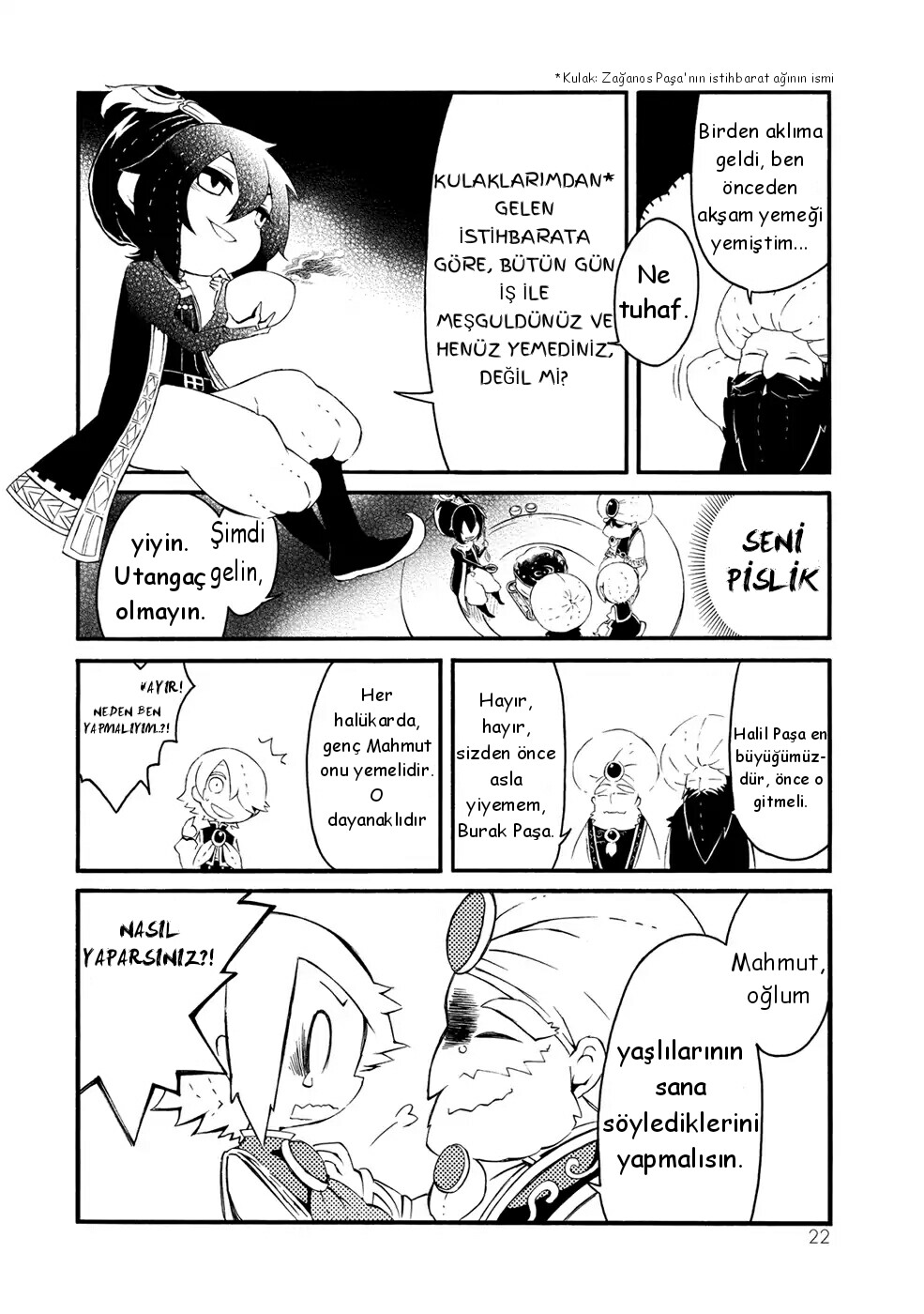 Shoukoku no Altair-san Mahmut ve Zehir Paşa'nın Güveci 第7页