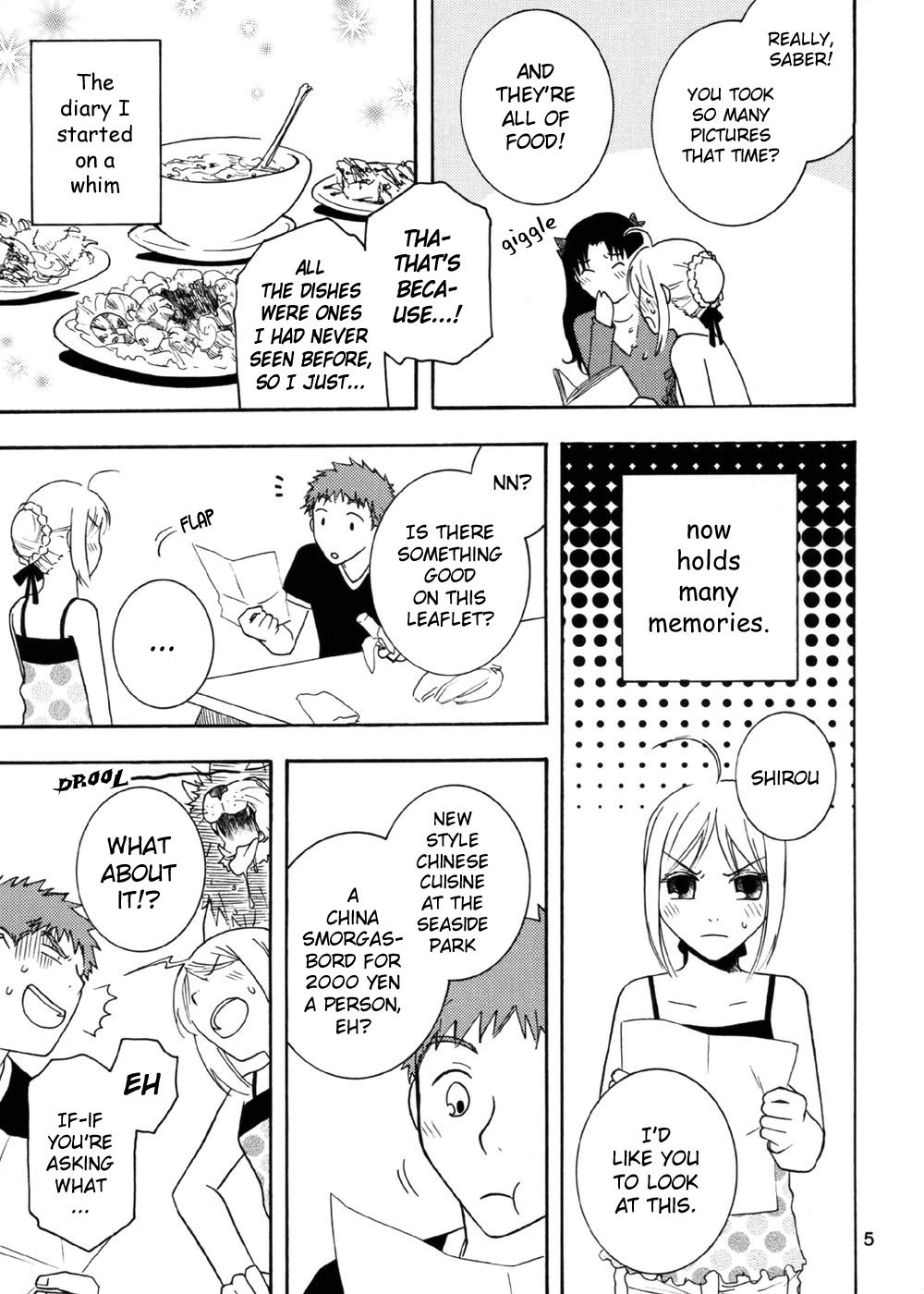 Fate/stay night - Holiday making (Doujinshi) 第4页