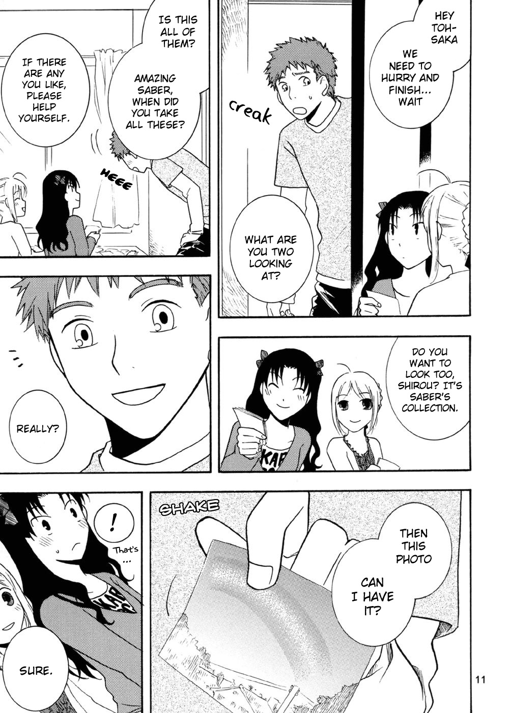 Fate/stay night - Holiday making (Doujinshi) Oneshot 第10页