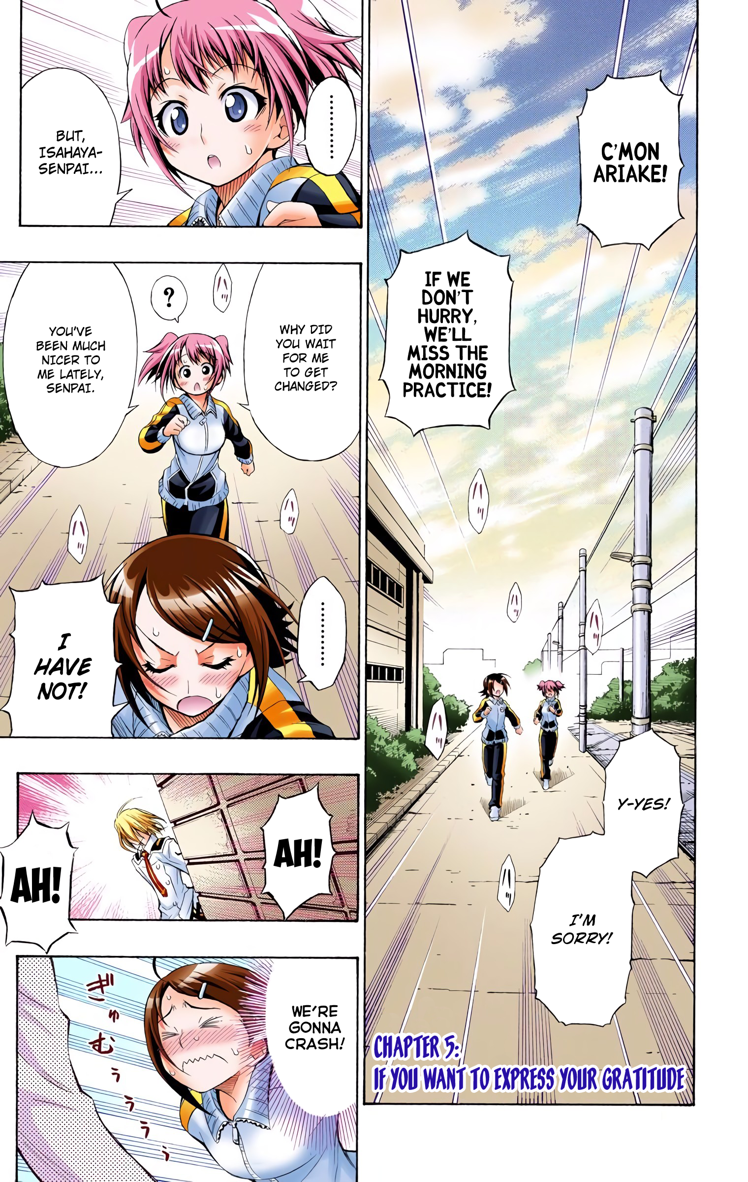 Medaka Box (Official Colored) If You Want to Express Your Gratitude 第1页