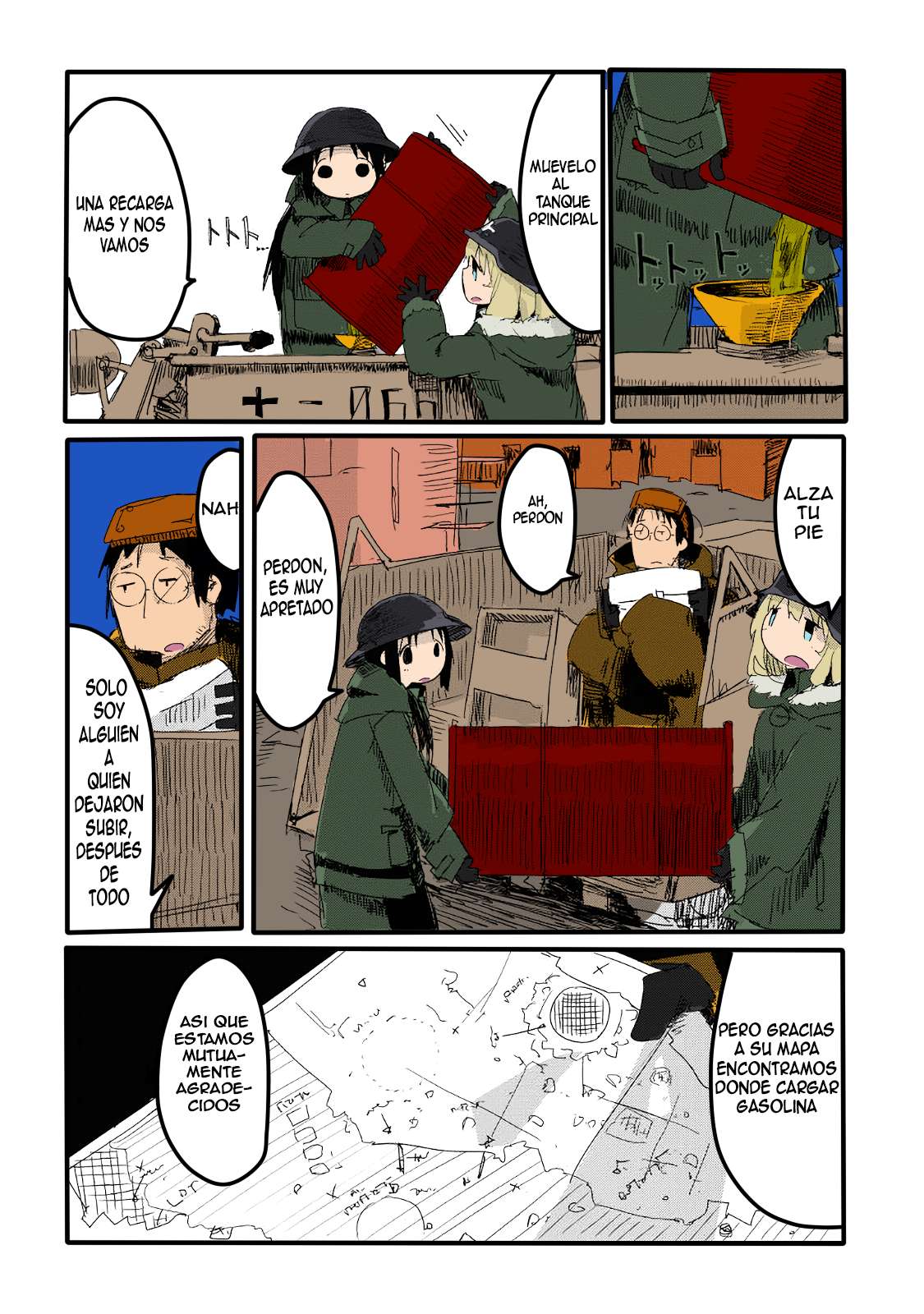 (Fan colored) Shoujo Shuumatsu Ryokou Ch. 6 第4页
