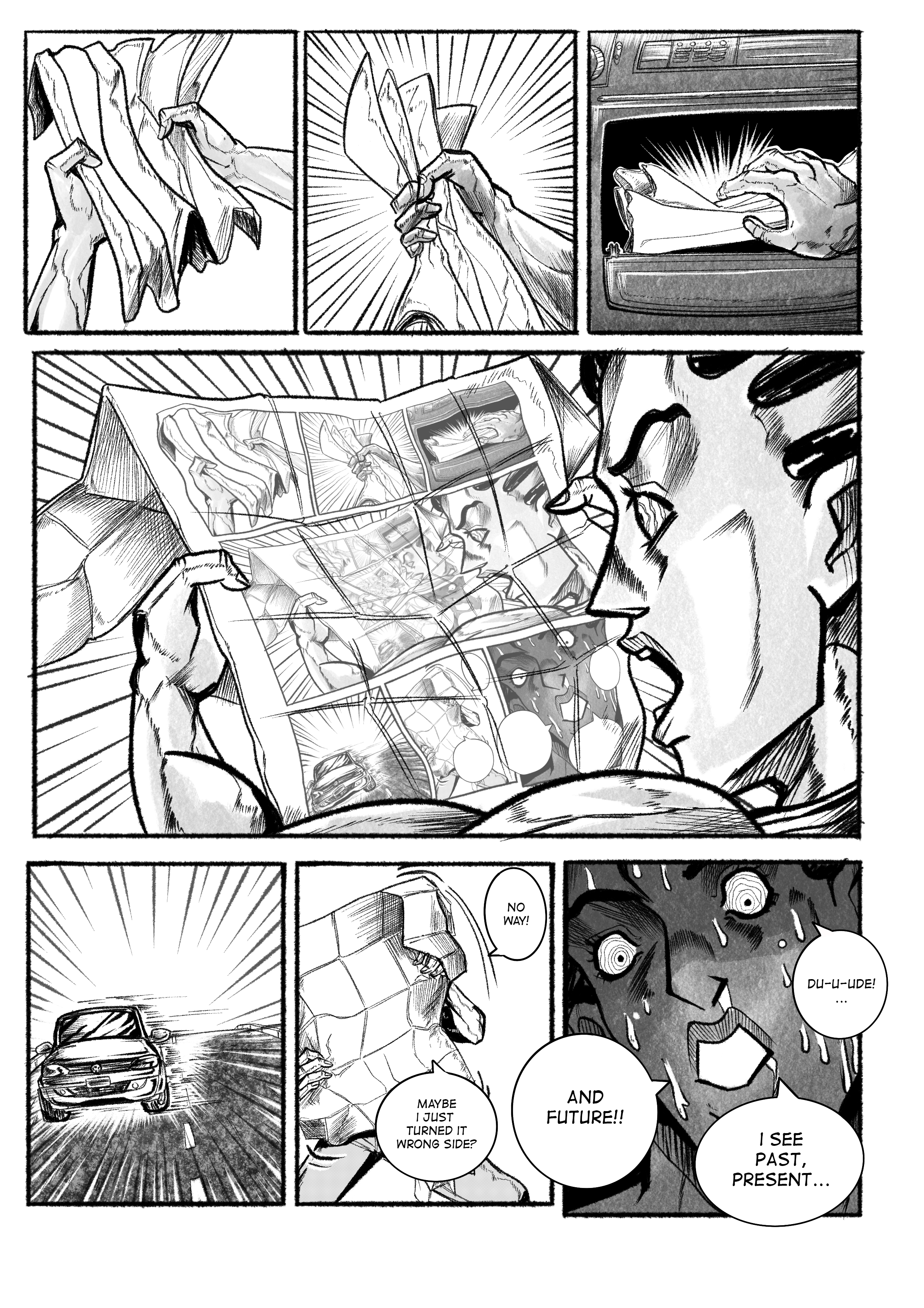 JoJo's Bizarre Adventures: Stehe Stolz Prologue 第6页