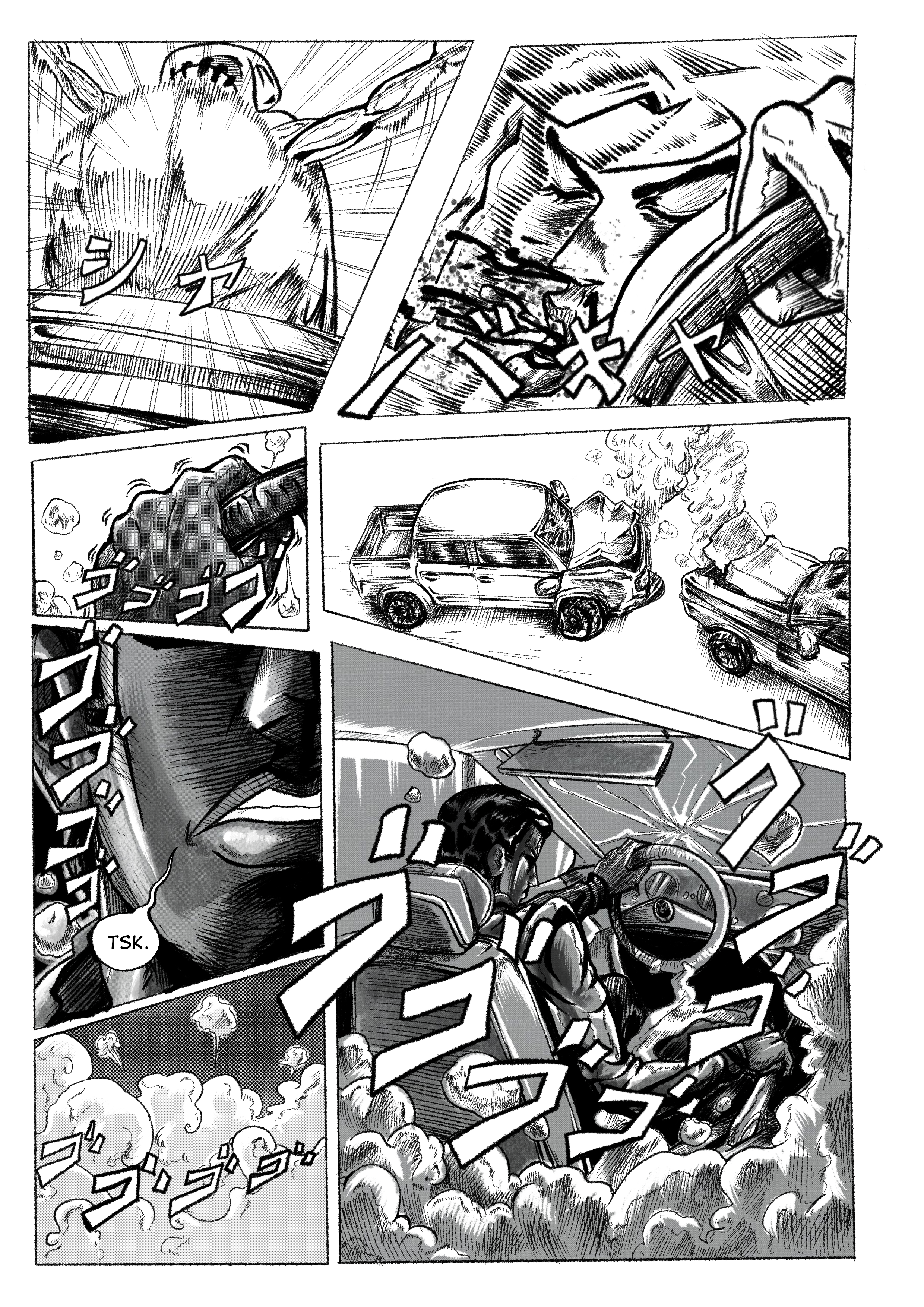 JoJo's Bizarre Adventures: Stehe Stolz Prologue 第8页