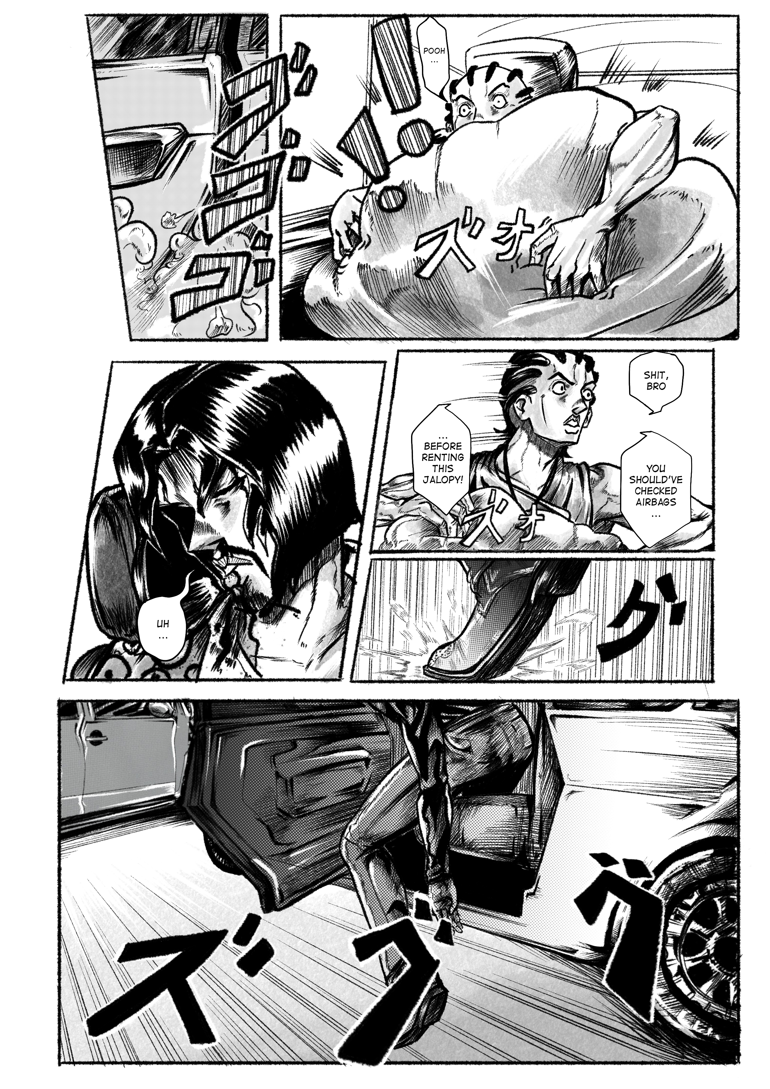 JoJo's Bizarre Adventures: Stehe Stolz Prologue 第9页