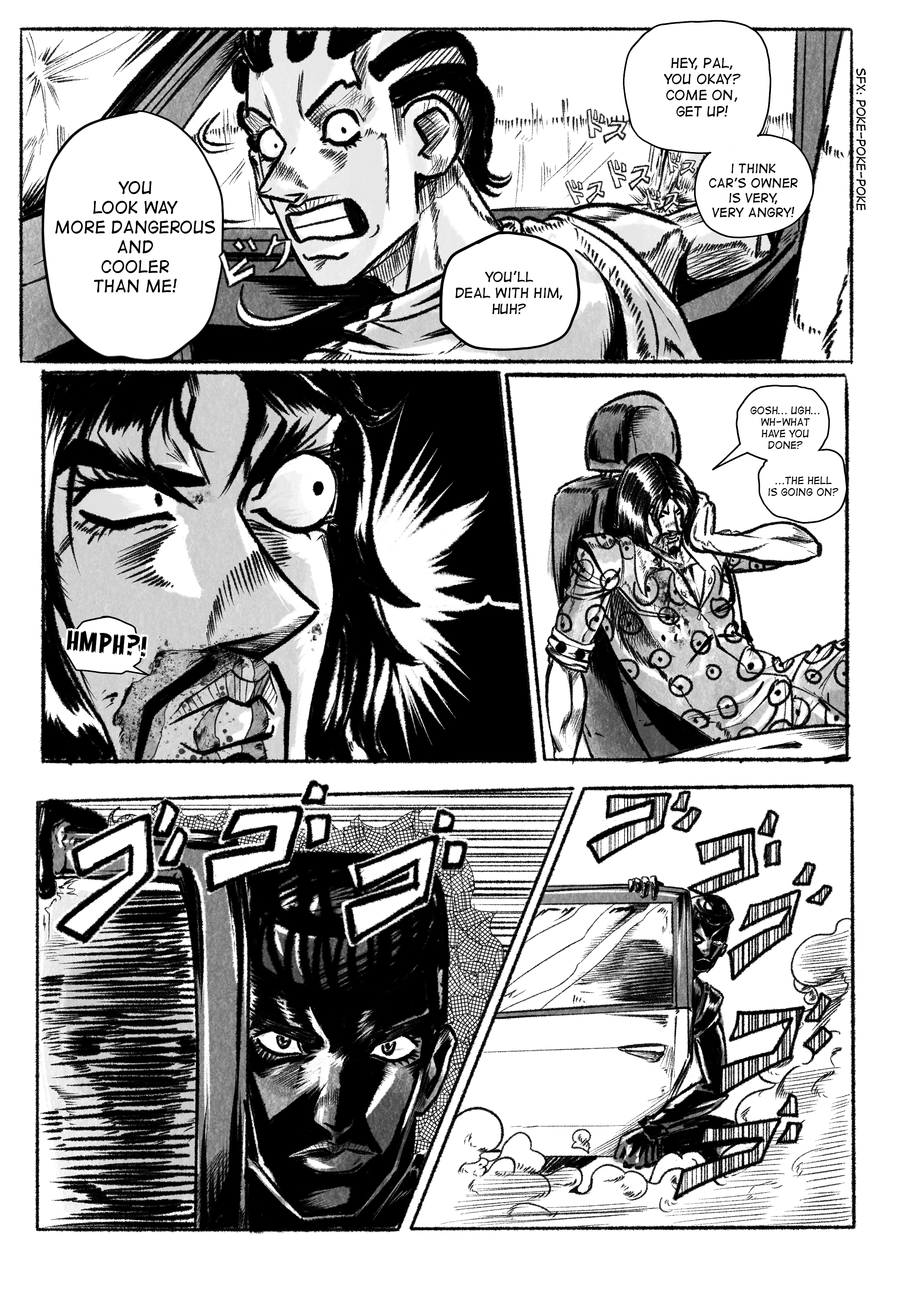JoJo's Bizarre Adventures: Stehe Stolz Prologue 第10页