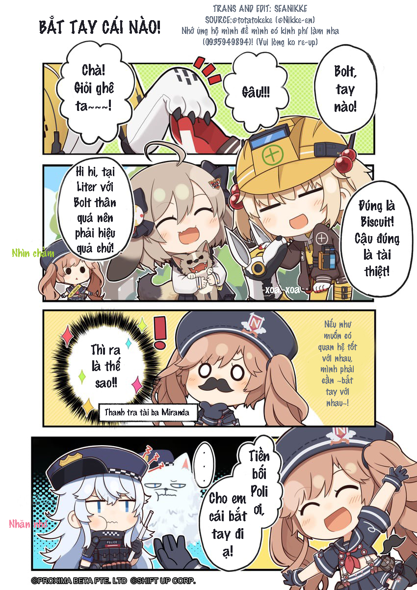 Goddess of Victory: Nikke Official Four-Panel Comics 第1页