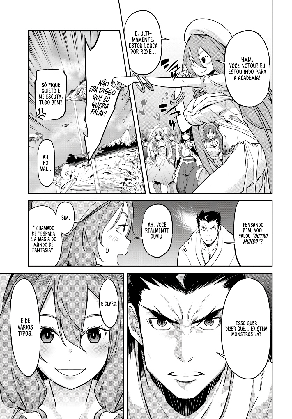 Karate Master Isekai Karatê vs Minotauro 第8页