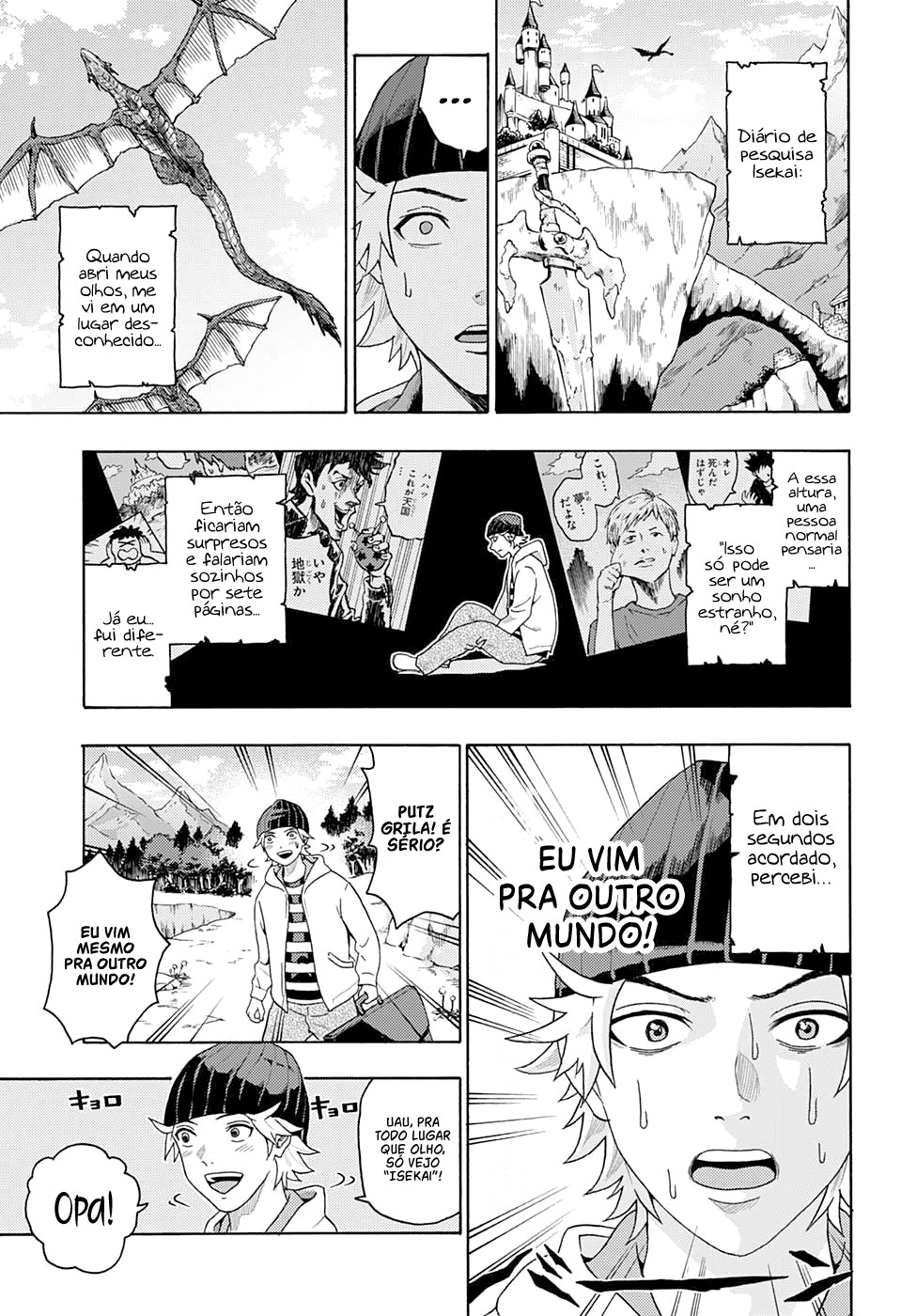 A Mangaka's Research Trip to Another World Oneshot 第9页