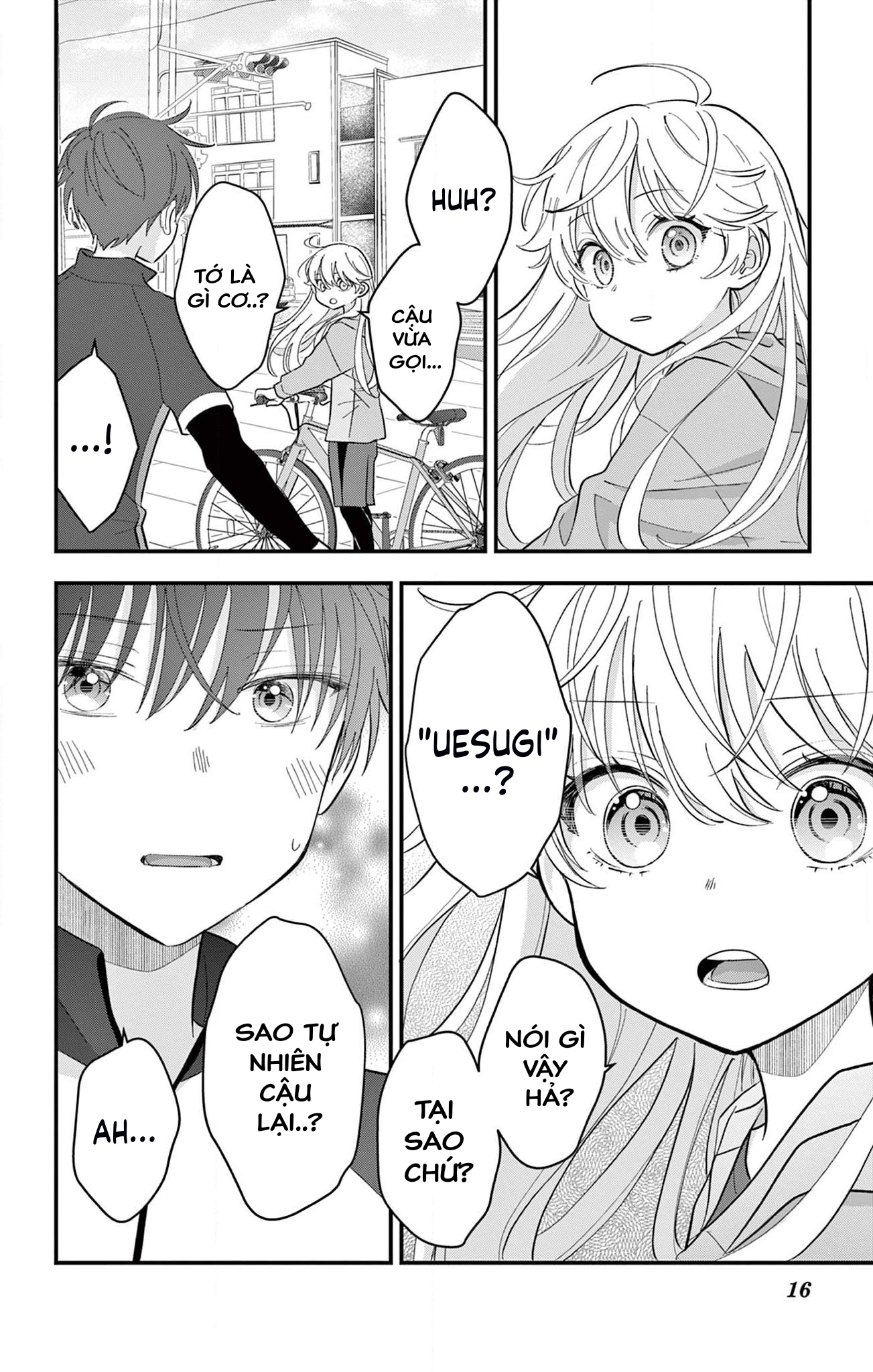 Uesugi-kun wa Onnanoko o Yametai Vol. 2 Ch. 7 第16页