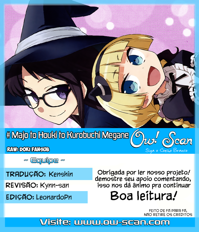 Majyo to Houki to Kurobuchi Megane Vol. 1 Ch. 6 第1页
