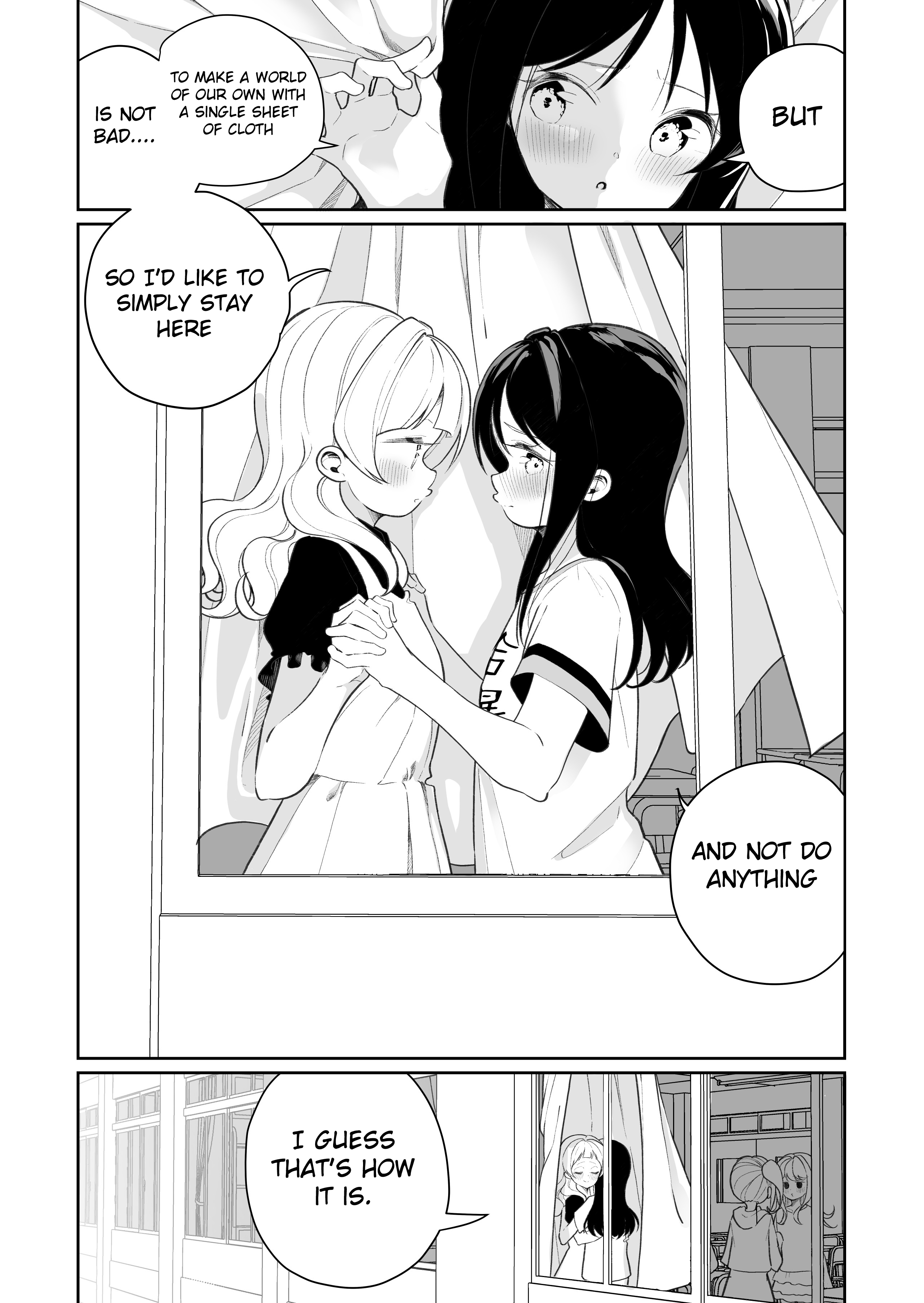 JS ga Kiss Suru A Story about JS (Elementary Schoolers) Kissing Behind the Curtain 第4页