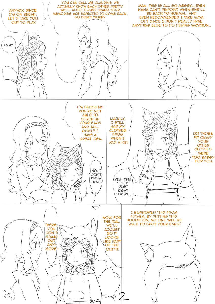 Fox Demon Maya and Human Claudine Ch. 6 第2页