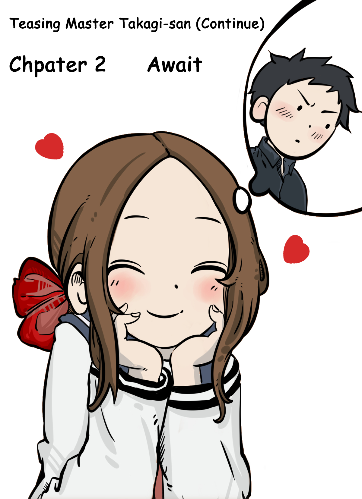 Teasing Master Takagi-san (Continue)-Fan Manga (Doujinshi) Await 第1页