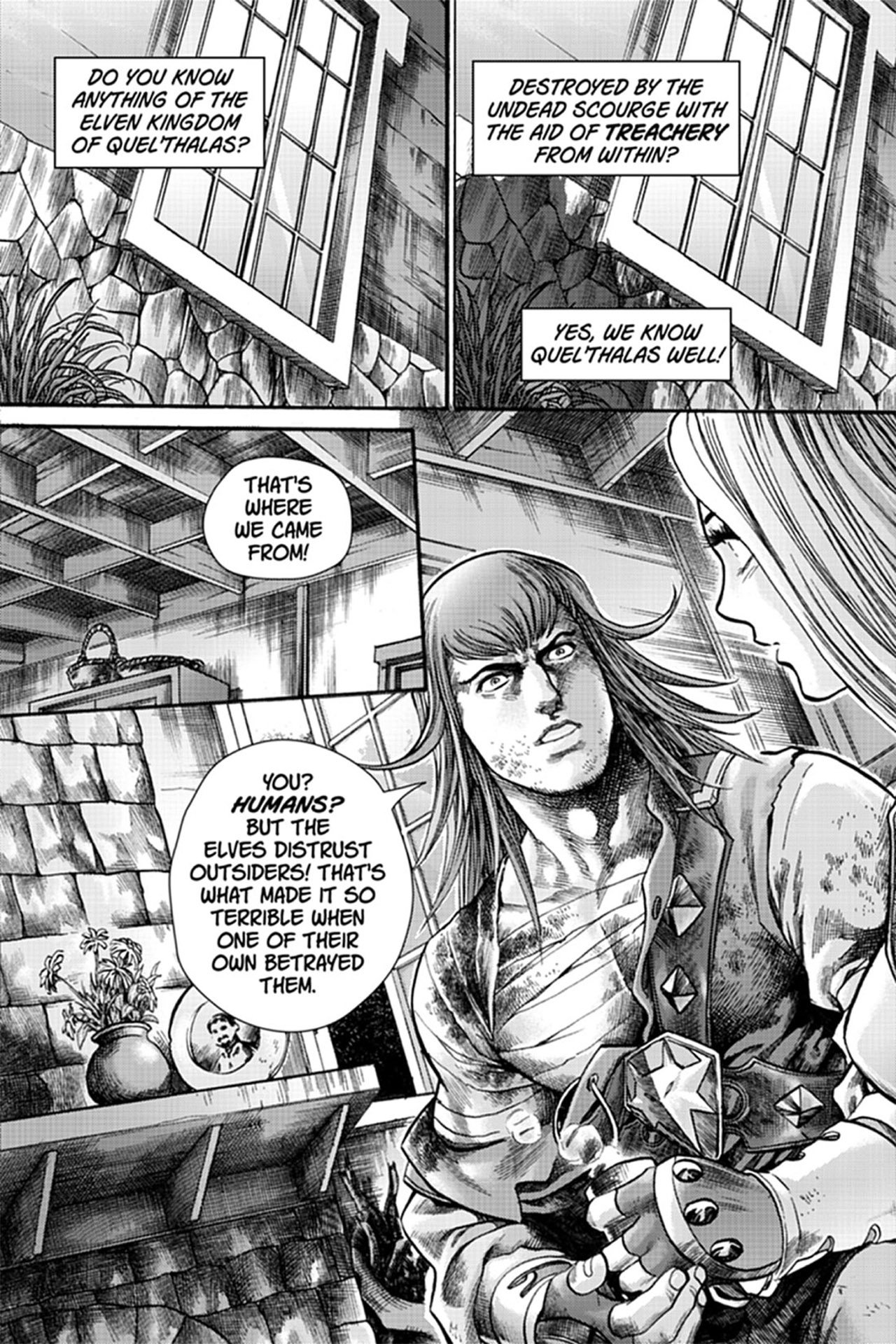 Warcraft: The Sunwell Trilogy The Prey of Harkyn Grymstone 第20页