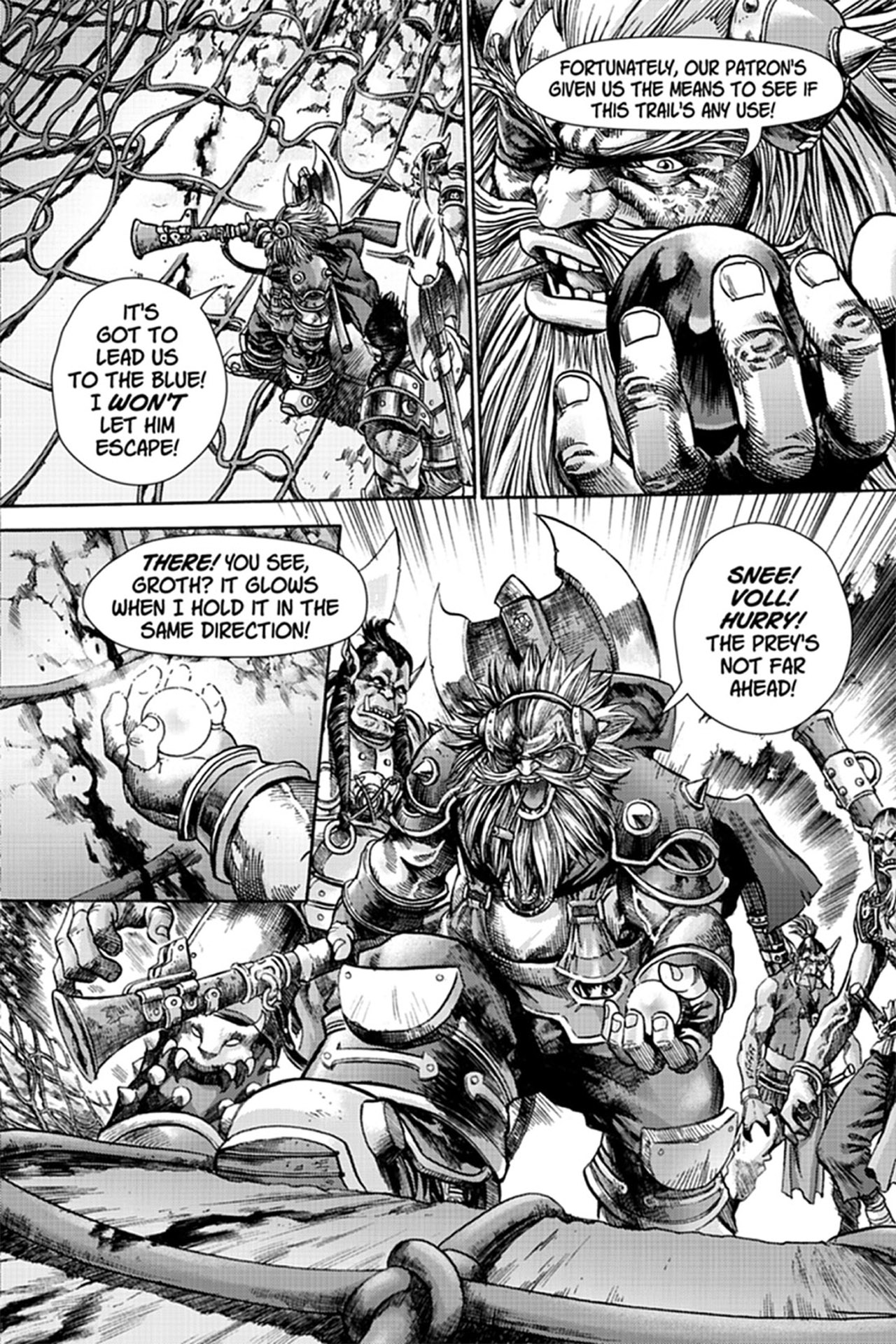 Warcraft: The Sunwell Trilogy The Prey of Harkyn Grymstone 第10页