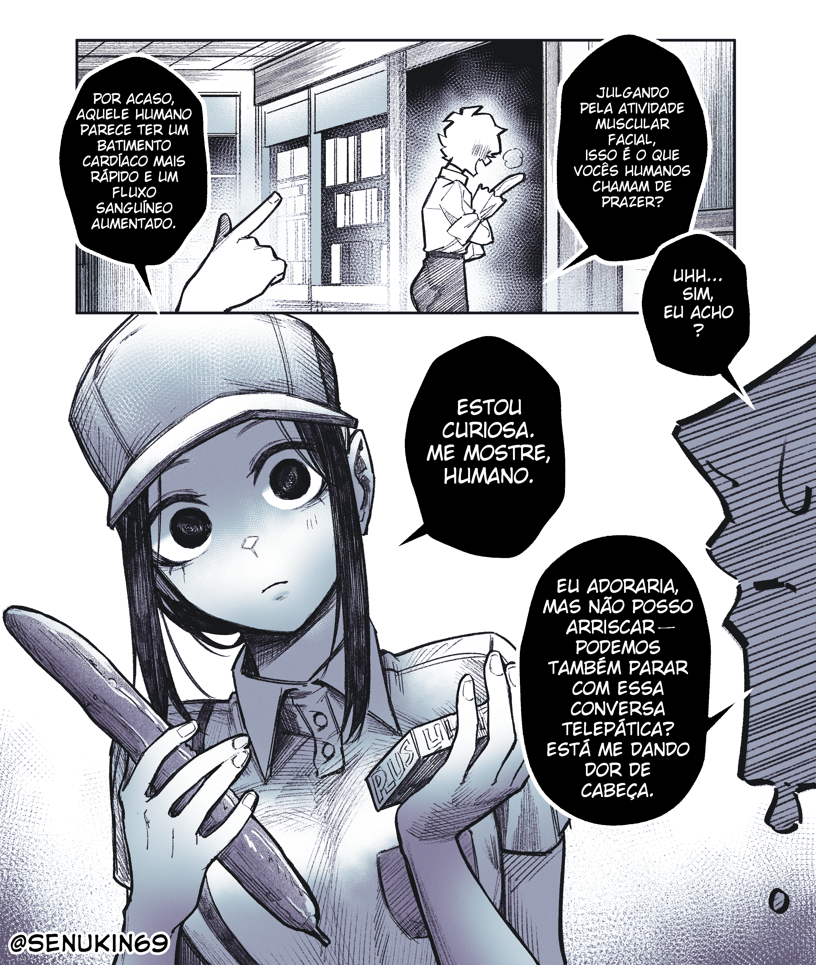 My Co-worker Is an Eldritch X! Criatura Cósmica Atrás do Balcão? 第5页