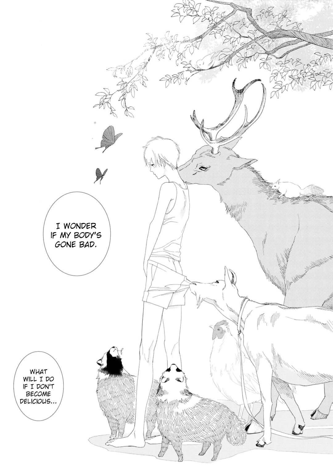 Tabenai No? Ookami-san The Mermaids and the Lotus Pond 第12页