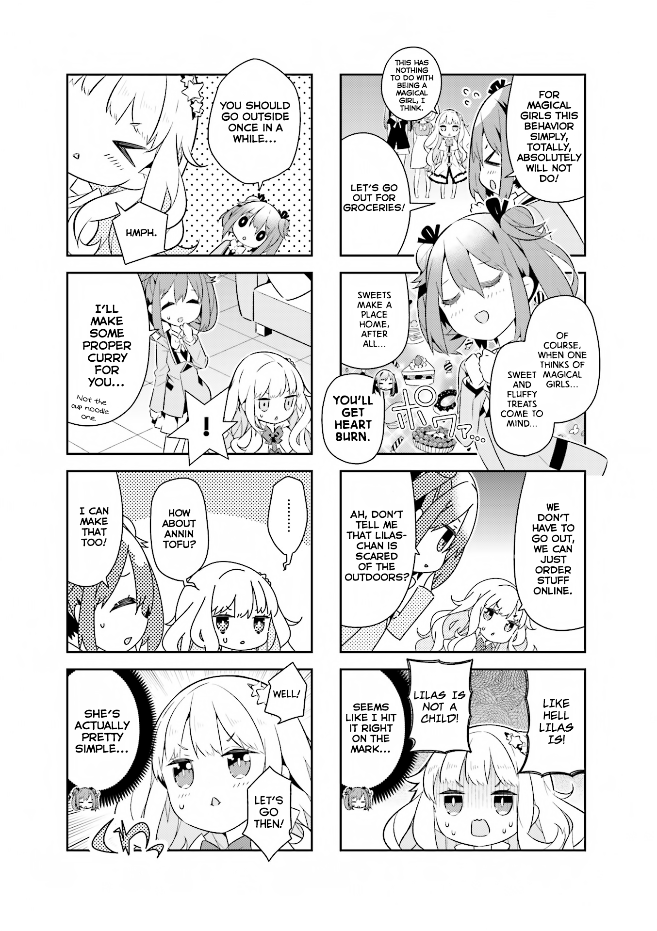 Mahou Shoujo no Kareinaru Yosei Don't Let Go Of My Hand 第4页