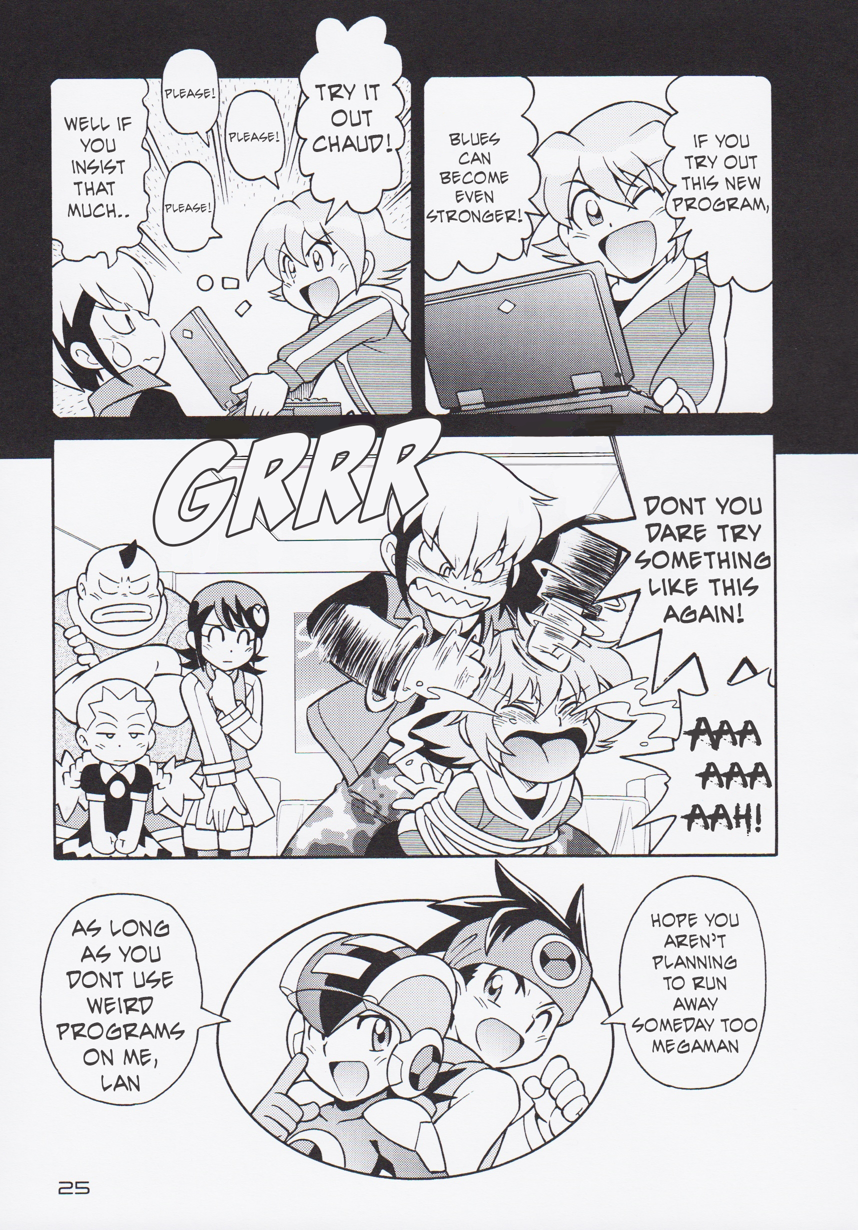 Mega Man Battle Network Special Arc: The Runaway Blues Oneshot 第26页