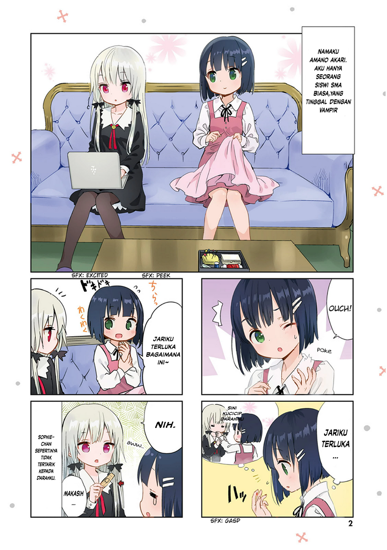 Tonari no Kyuuketsuki-san Pertemuan pertama 第3页