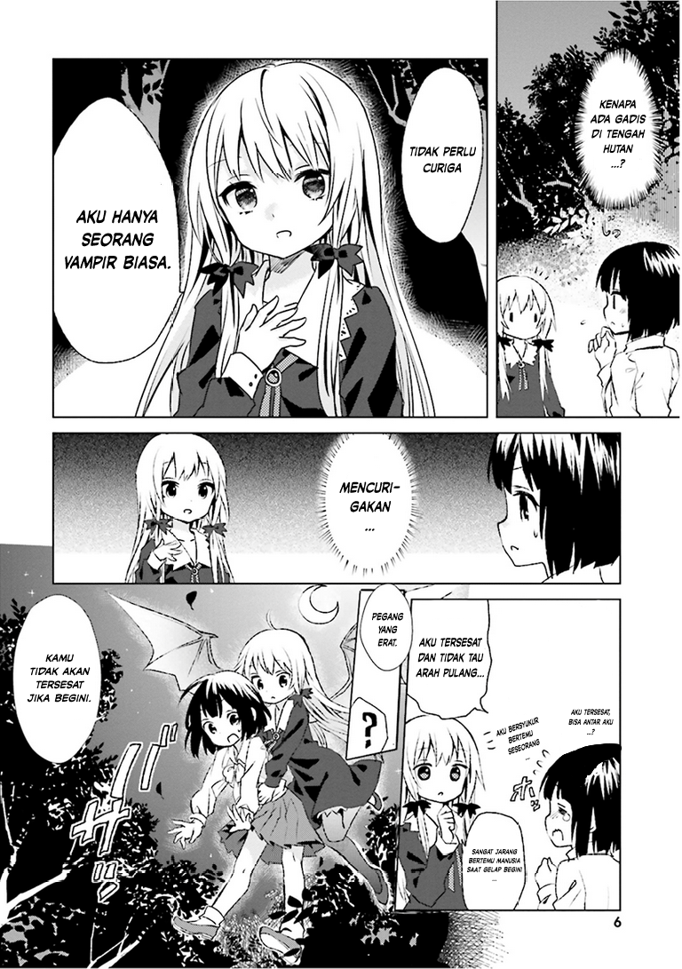 Tonari no Kyuuketsuki-san Pertemuan pertama 第6页