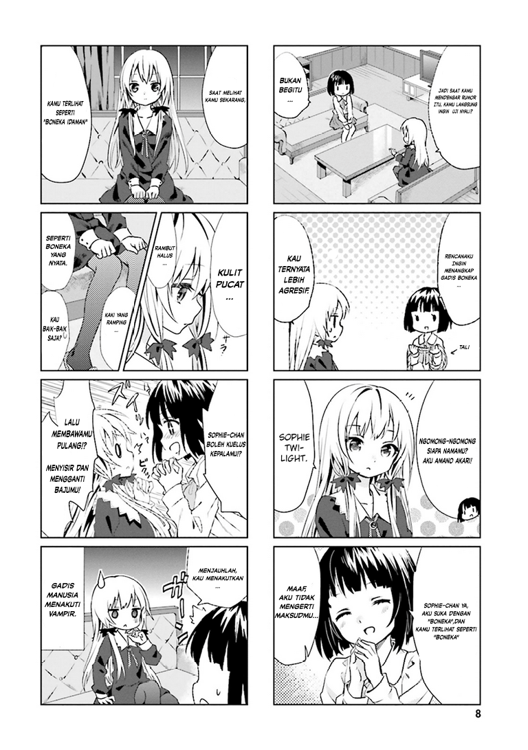 Tonari no Kyuuketsuki-san Pertemuan pertama 第8页