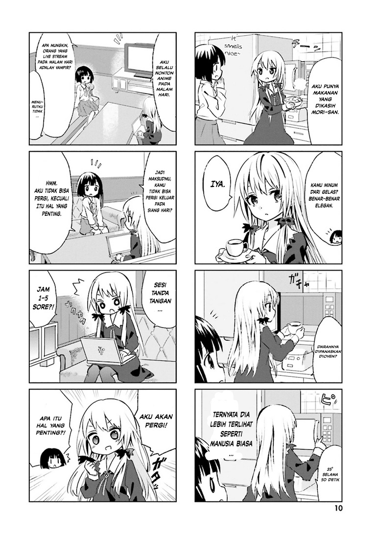 Tonari no Kyuuketsuki-san Pertemuan pertama 第10页
