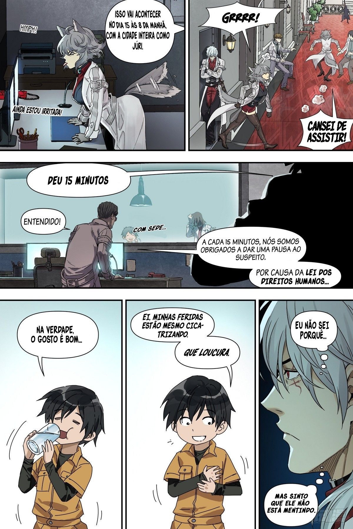 Shùshī Shǒucè Eu fui preso! 第18页