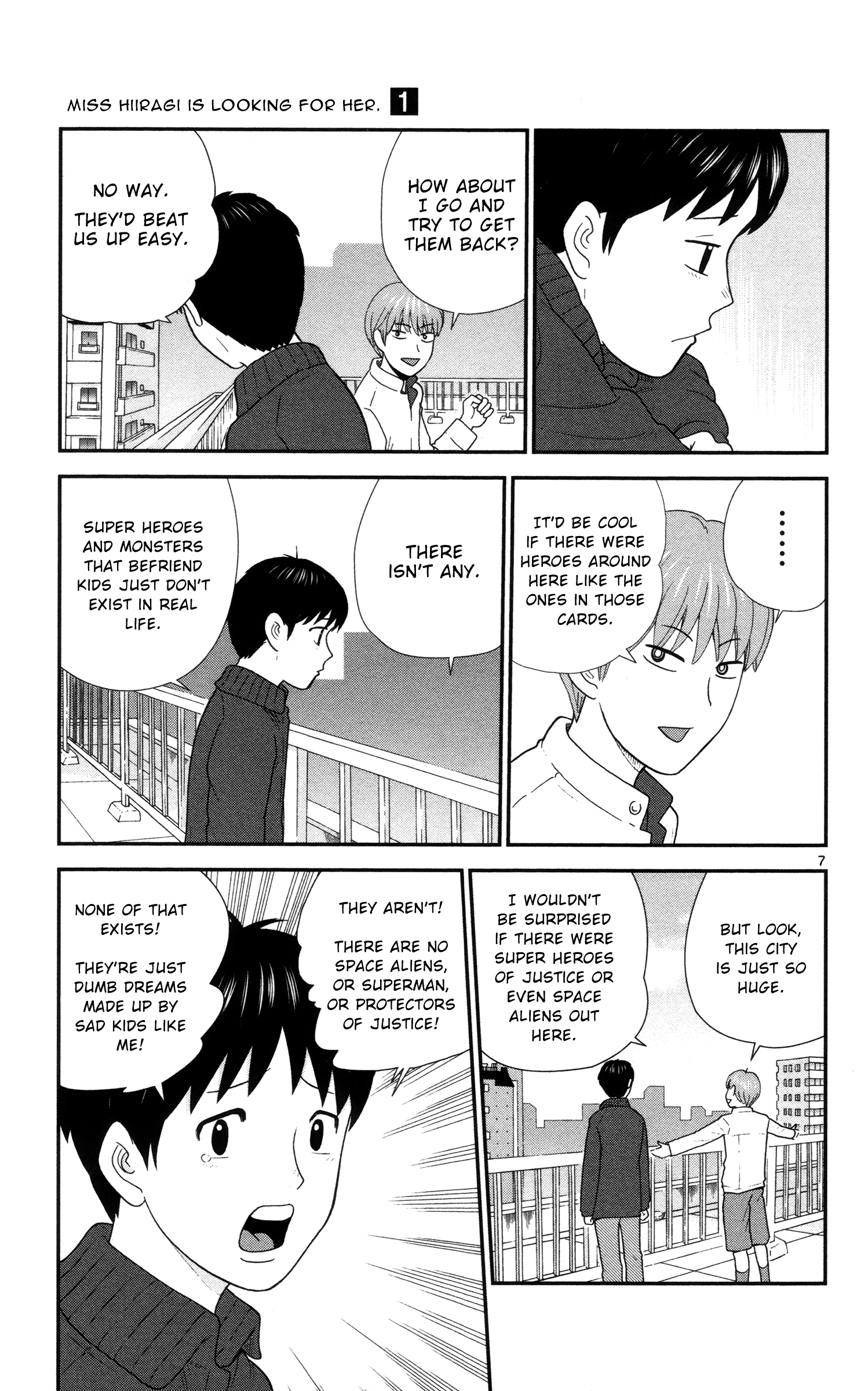 Miss Hiiragi is Looking for Herself A Hero Appears 第7页