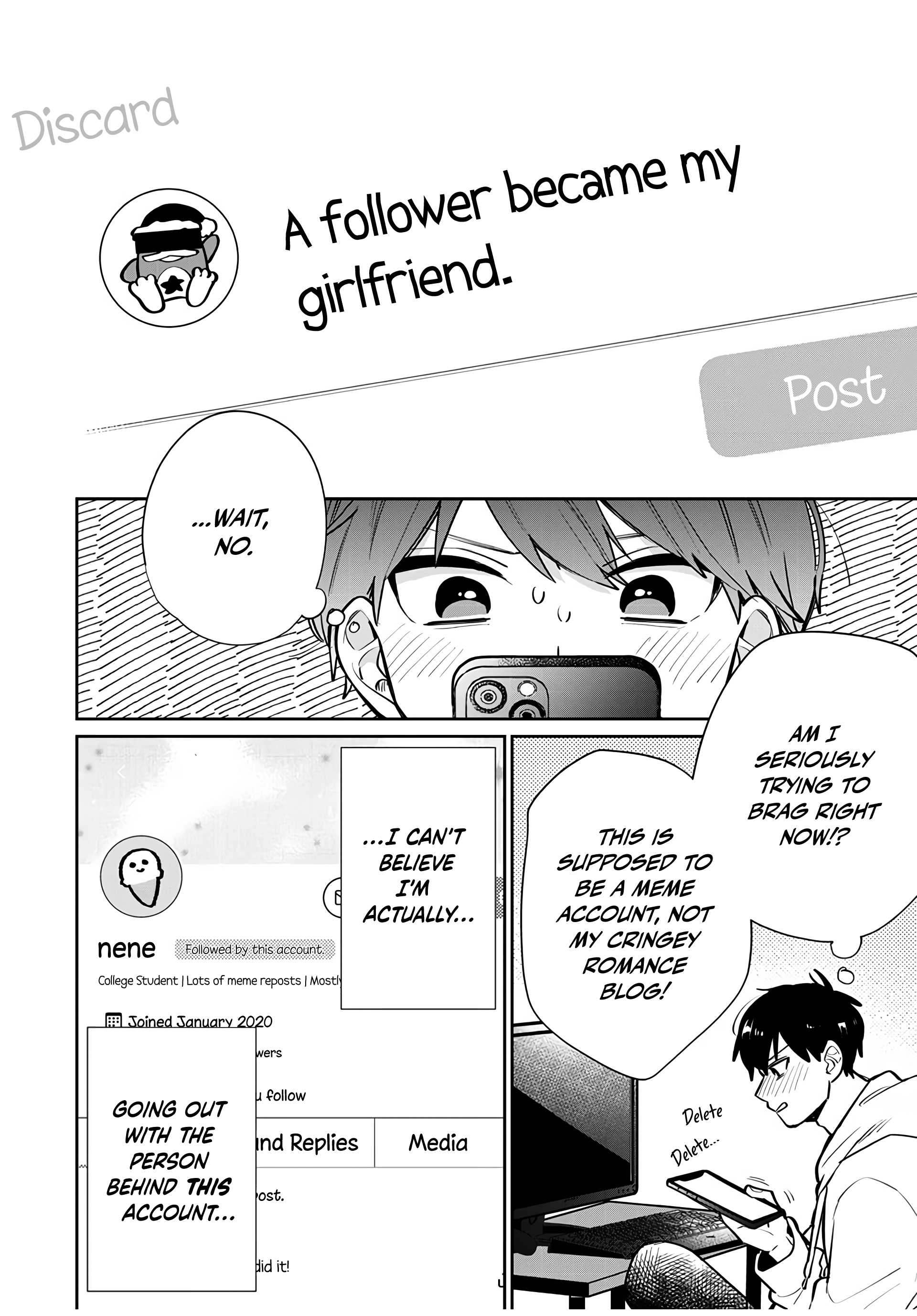 Follower ga Kanojo ni Narimashita If this is a Dream, I don't want to Wake Up 第3页