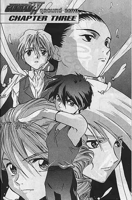 New Mobile Report Gundam Wing - Ground Zero Vol. 1 Ch. 3 第3页