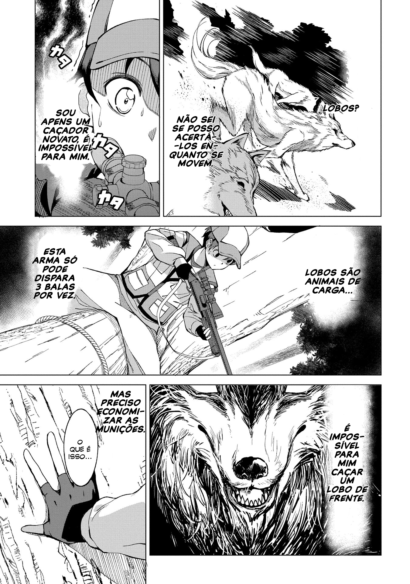 Hokkaidou no Gen'eki Hunter ga Isekai ni Hourikomarete Mita ~Elf Yome to Meguru Isekai Shuryou Life~ Vol. 1 Ch. 1 第17页