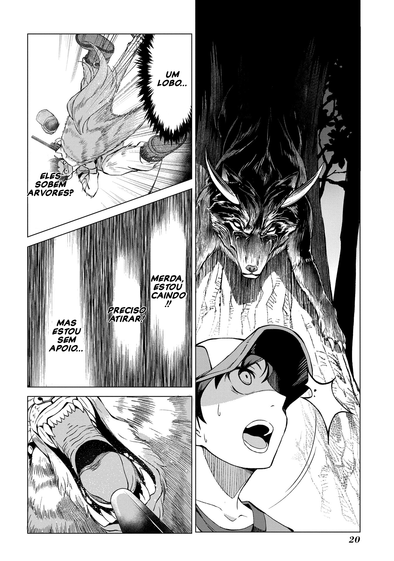 Hokkaidou no Gen'eki Hunter ga Isekai ni Hourikomarete Mita ~Elf Yome to Meguru Isekai Shuryou Life~ Vol. 1 Ch. 1 第20页