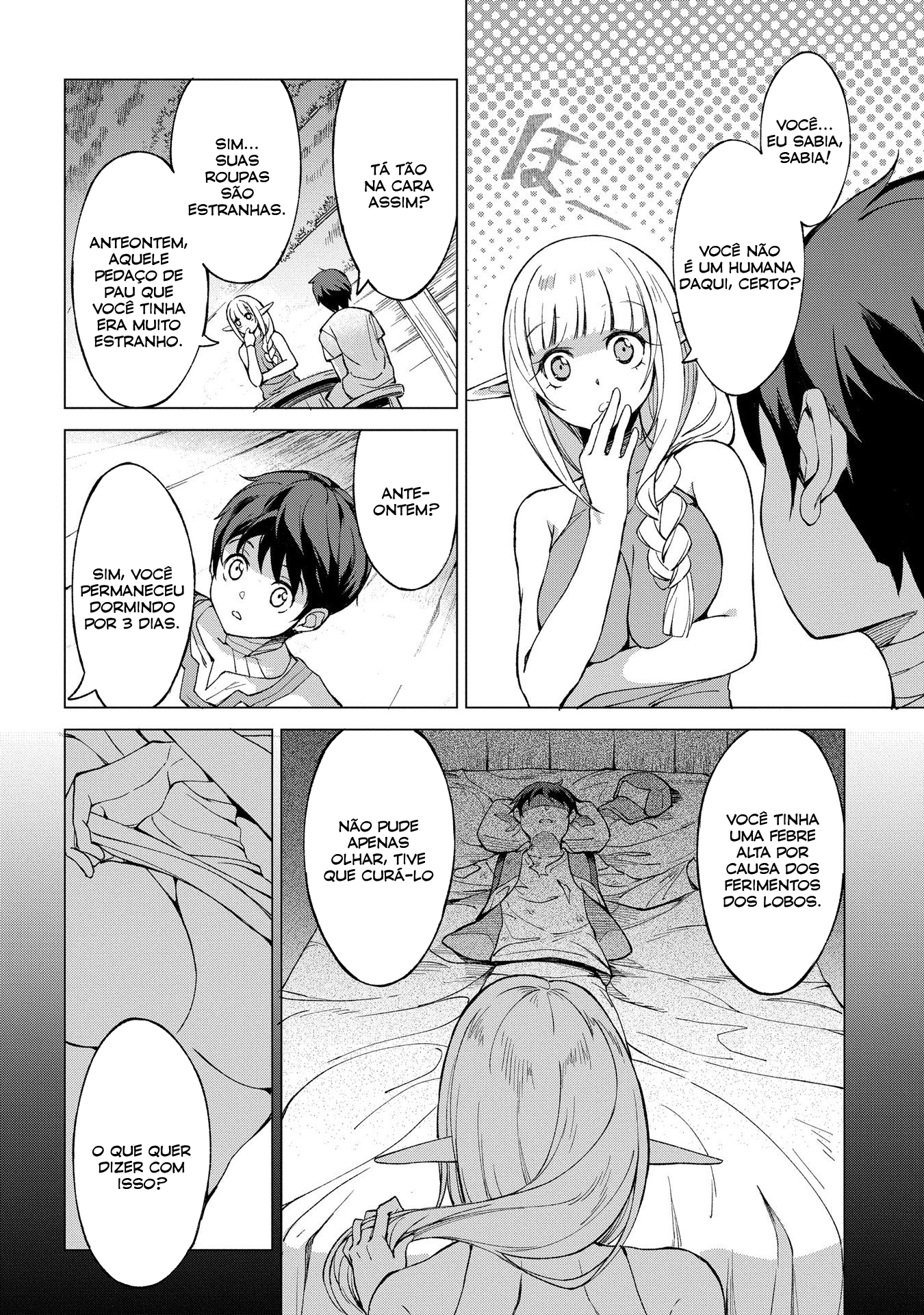 Hokkaidou no Gen'eki Hunter ga Isekai ni Hourikomarete Mita ~Elf Yome to Meguru Isekai Shuryou Life~ Vol. 1 Ch. 1 第34页