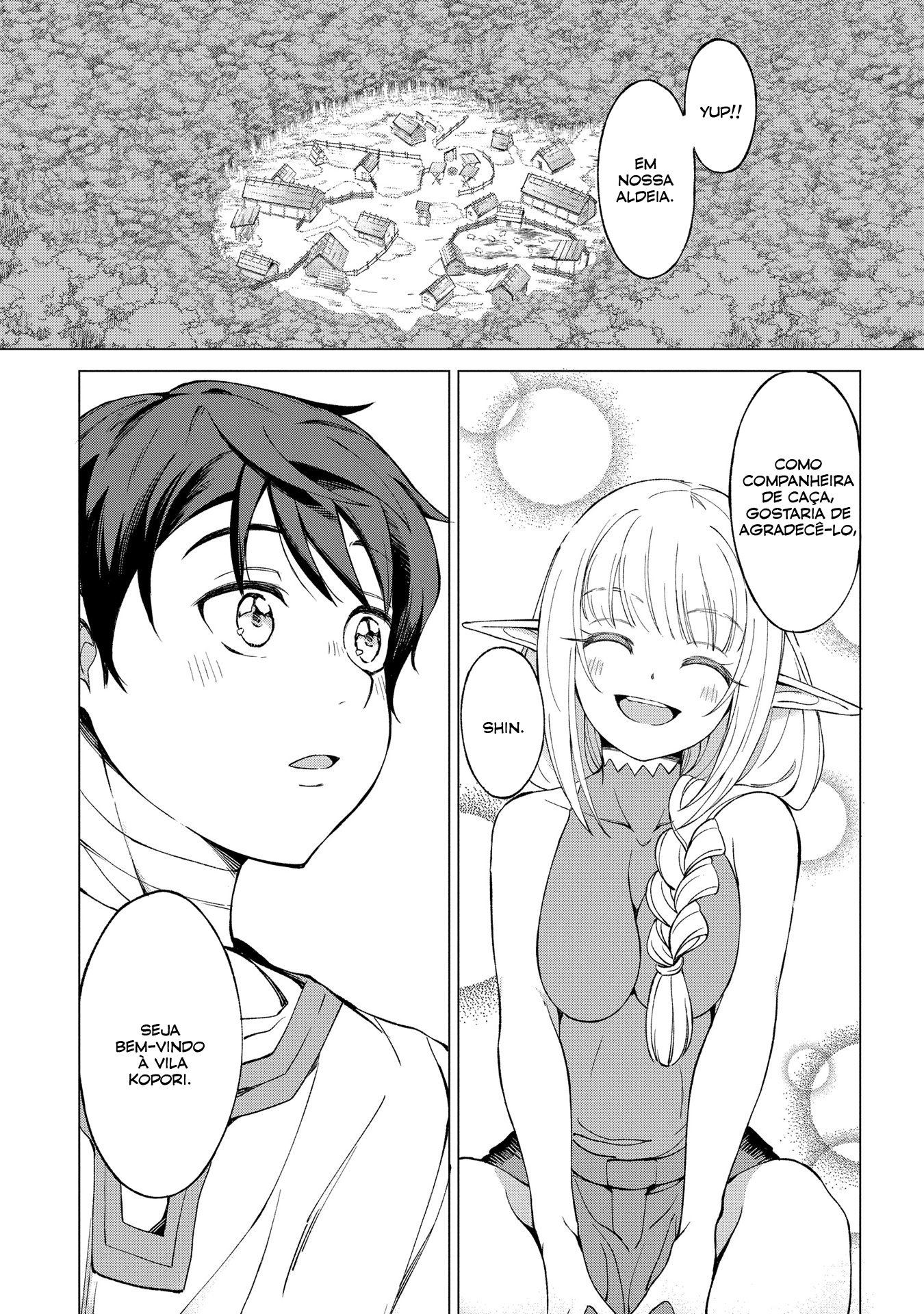 Hokkaidou no Gen'eki Hunter ga Isekai ni Hourikomarete Mita ~Elf Yome to Meguru Isekai Shuryou Life~ Vol. 1 Ch. 1 第37页