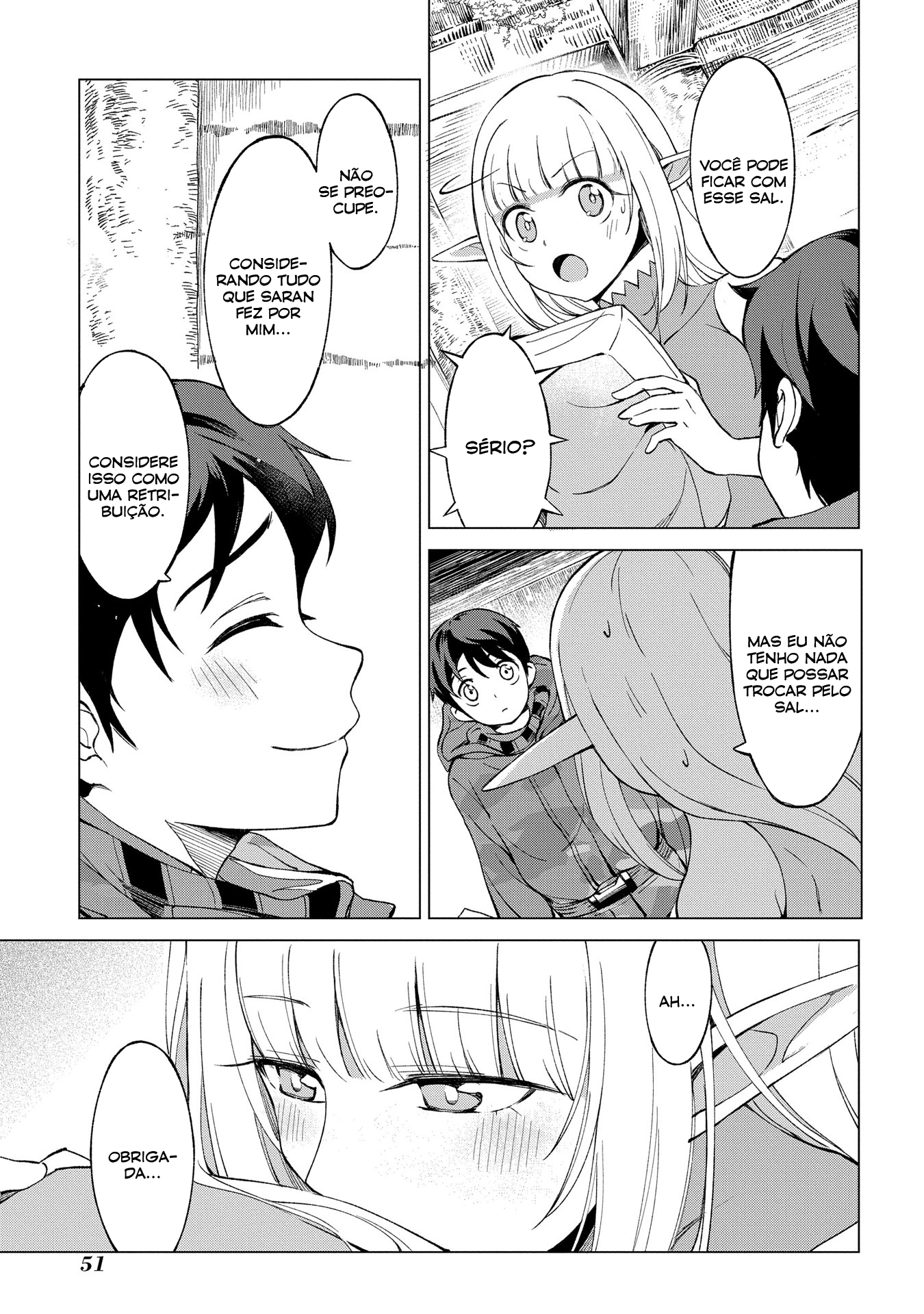 Hokkaidou no Gen'eki Hunter ga Isekai ni Hourikomarete Mita ~Elf Yome to Meguru Isekai Shuryou Life~ Vol. 1 Ch. 1 第50页