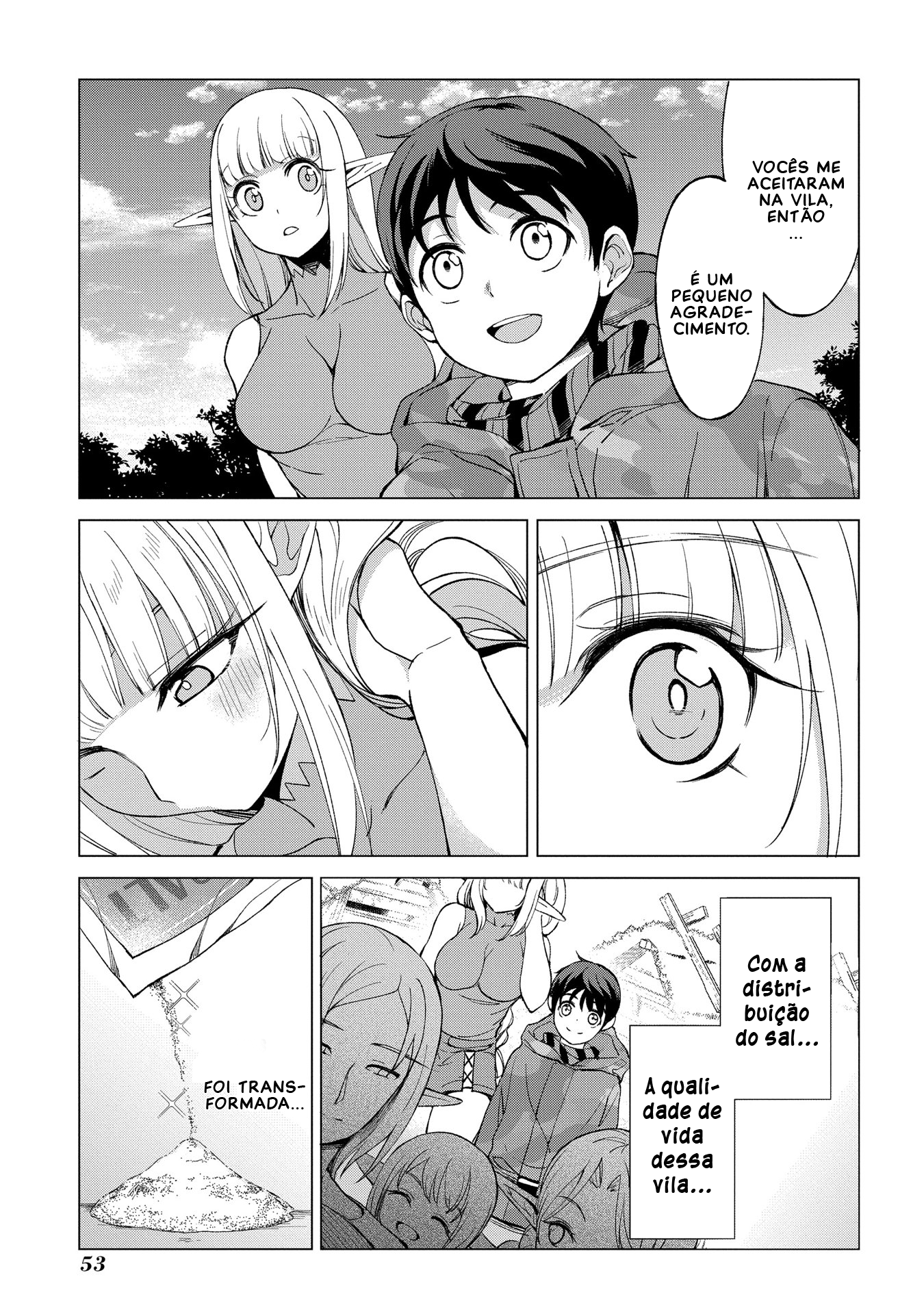 Hokkaidou no Gen'eki Hunter ga Isekai ni Hourikomarete Mita ~Elf Yome to Meguru Isekai Shuryou Life~ Vol. 1 Ch. 1 第52页