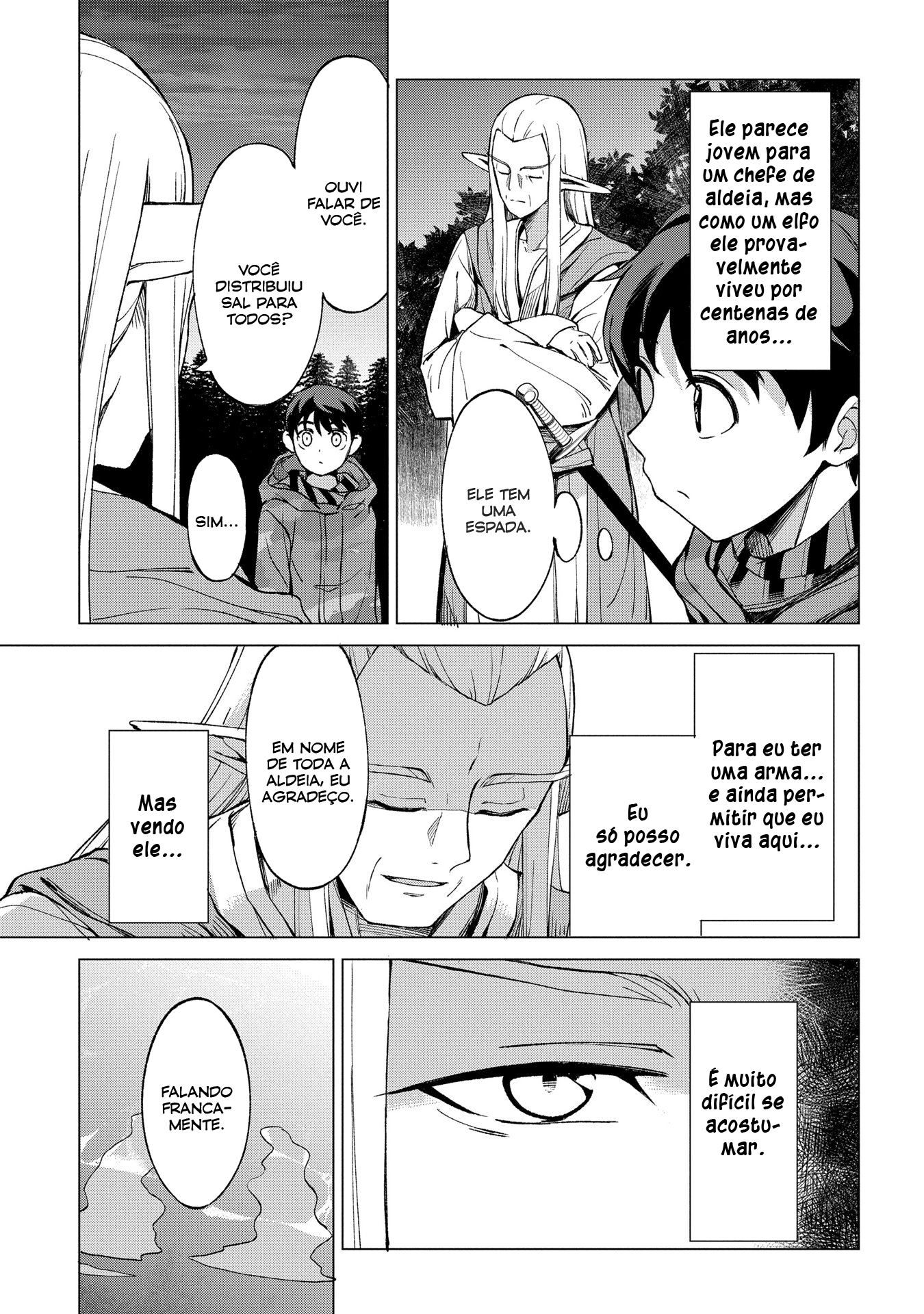 Hokkaidou no Gen'eki Hunter ga Isekai ni Hourikomarete Mita ~Elf Yome to Meguru Isekai Shuryou Life~ Vol. 1 Ch. 1 第54页